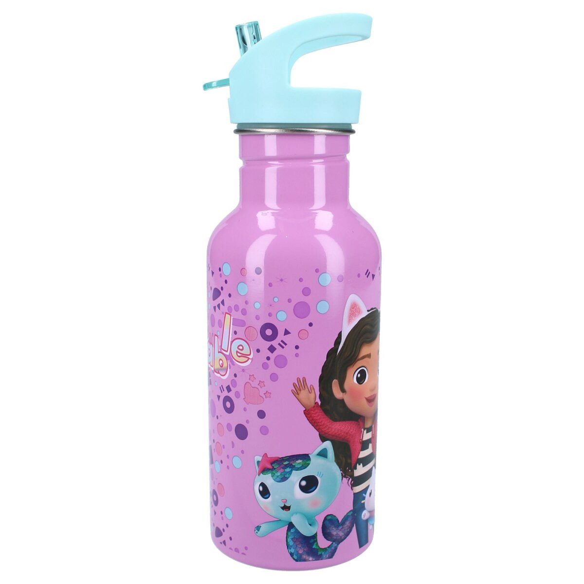 Trinkflasche Gabby's Dollhouse Trinkflasche 500ml für Kinder ideal