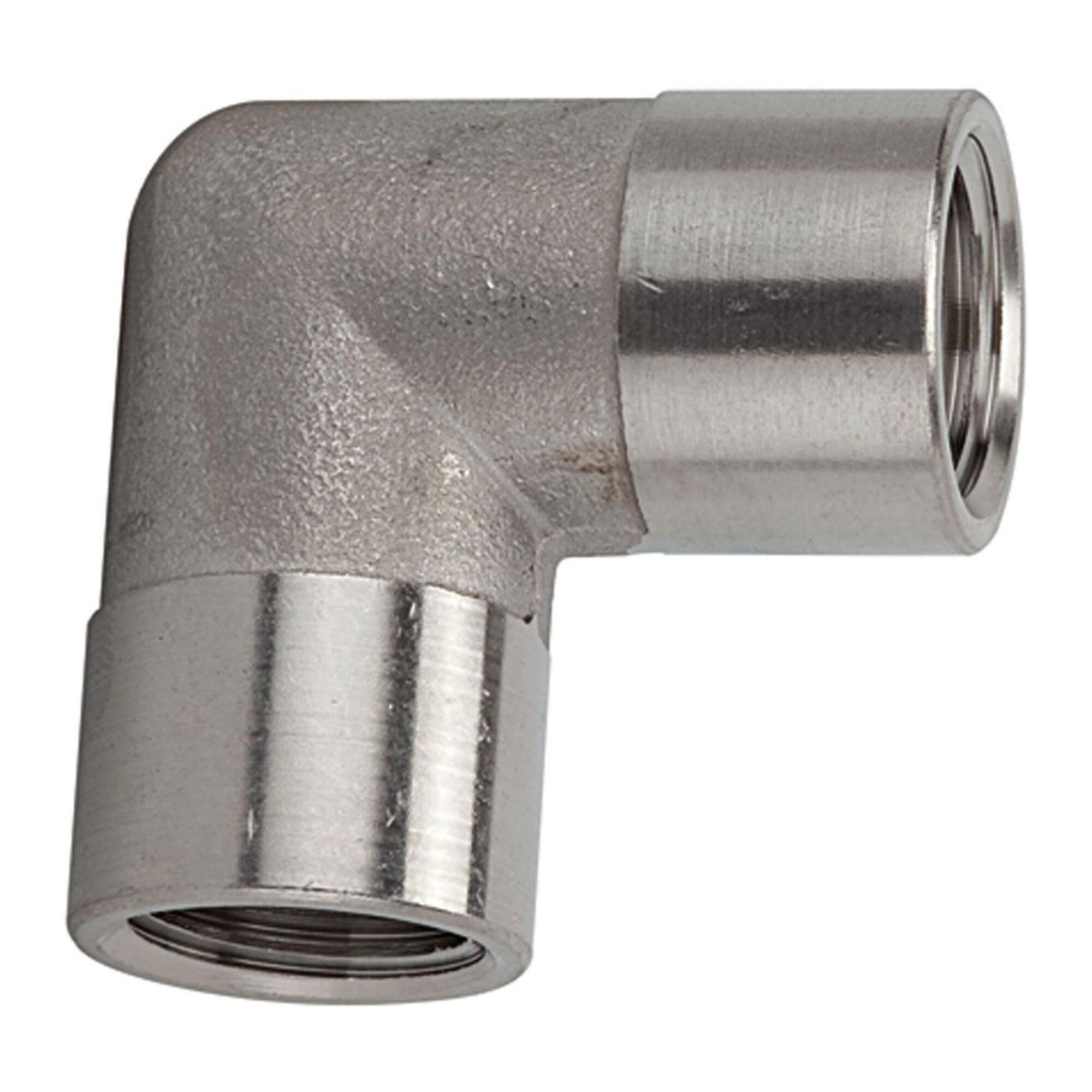 RIEGLER Anschlussstück Riegler Winkelstück, innen/innen, G 3/8, Edelstahl 1.4404