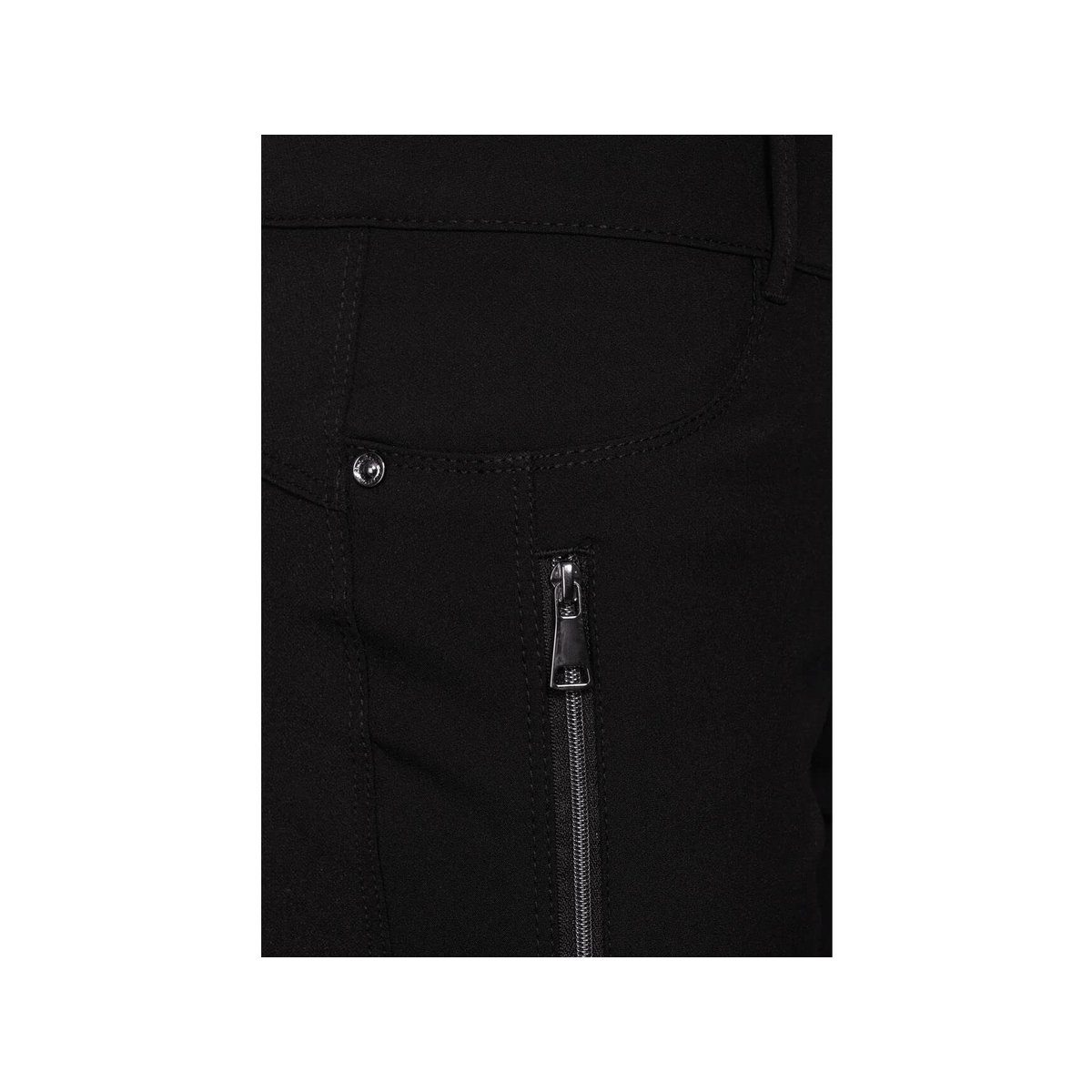 STREET schwarz 5-Pocket-Jeans (1-tlg) ONE