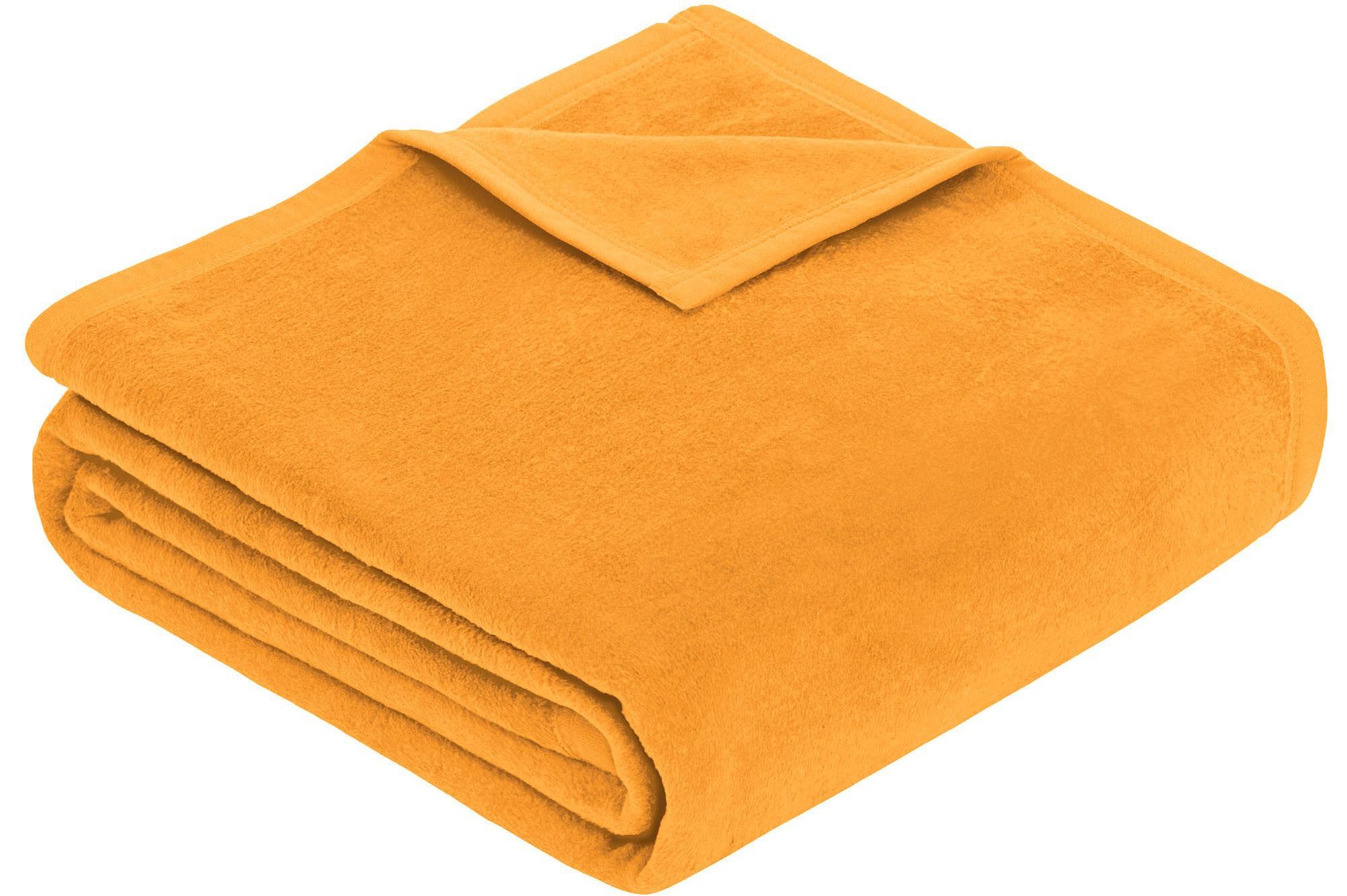 Wohndecke Luxus, IBENA, verschiedene Größen, unifarbenes günstig online kaufen
