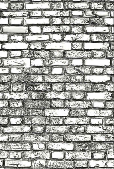 Sizzix Motivschablone Mini Brickwork by Tim Holtz, 3D, 6,6 cm x 10,1 cm