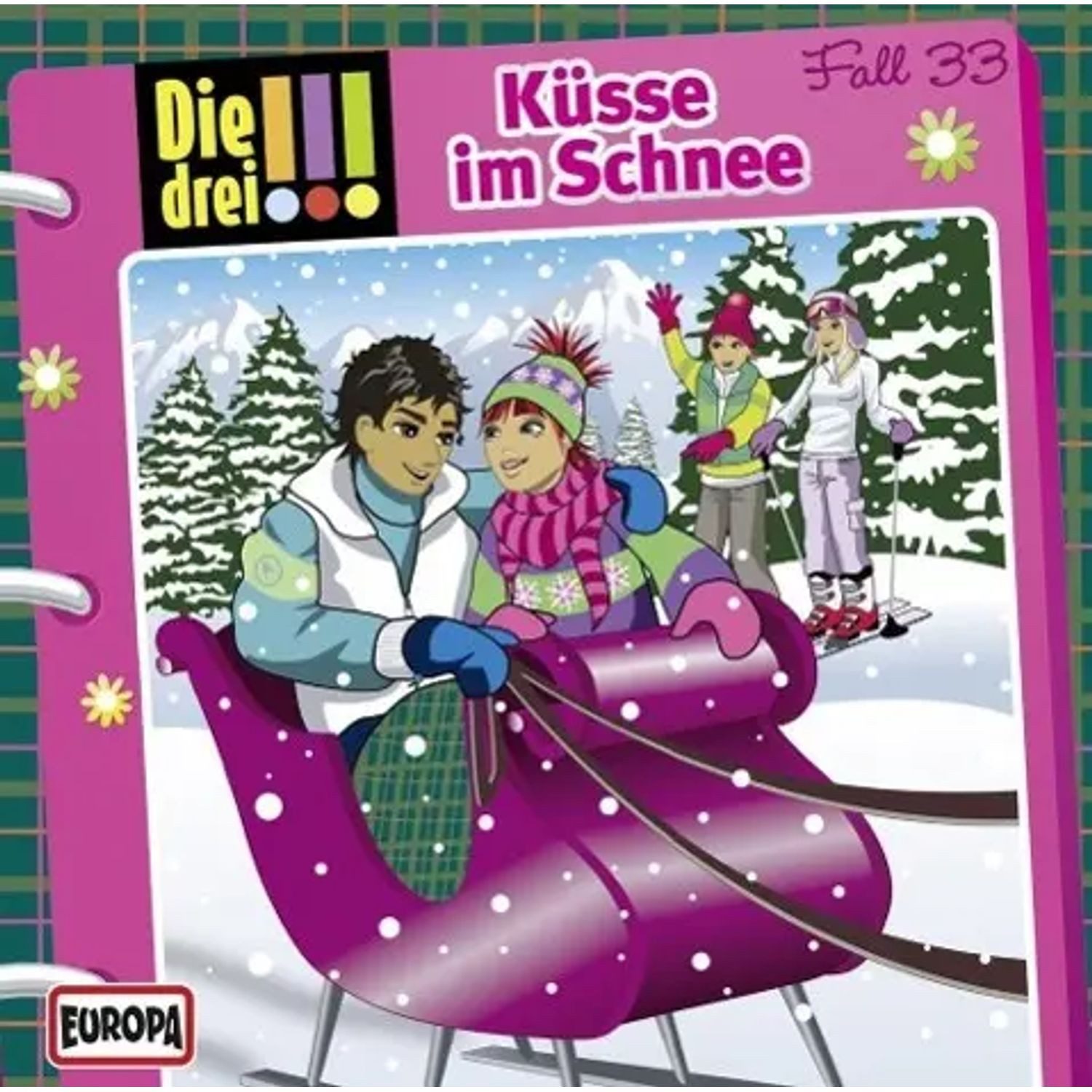 United Soft Media Hörspiel Die drei !!! 33. Küsse im Schnee (drei Ausrufezeichen)