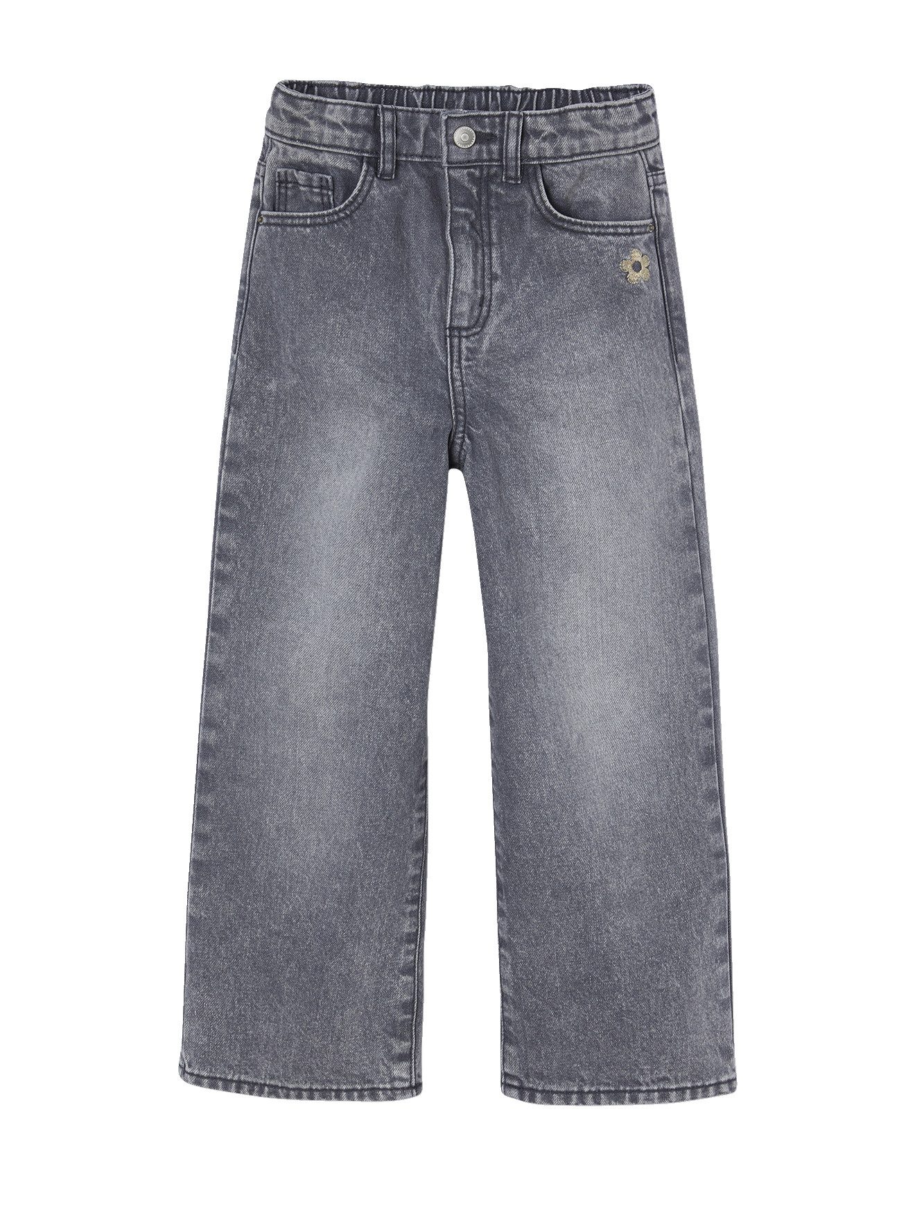 Weite Jeans Weite Mädchen Jeans mit Dehnbund
