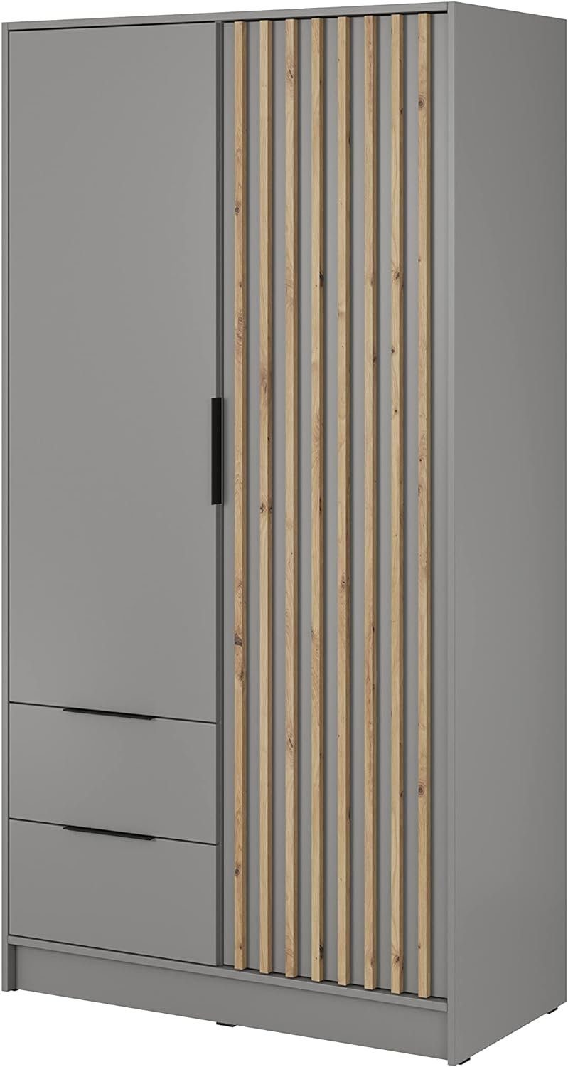 MOEBLO Kleiderschrank JOHN (Latten aus Holz, günstig online kaufen