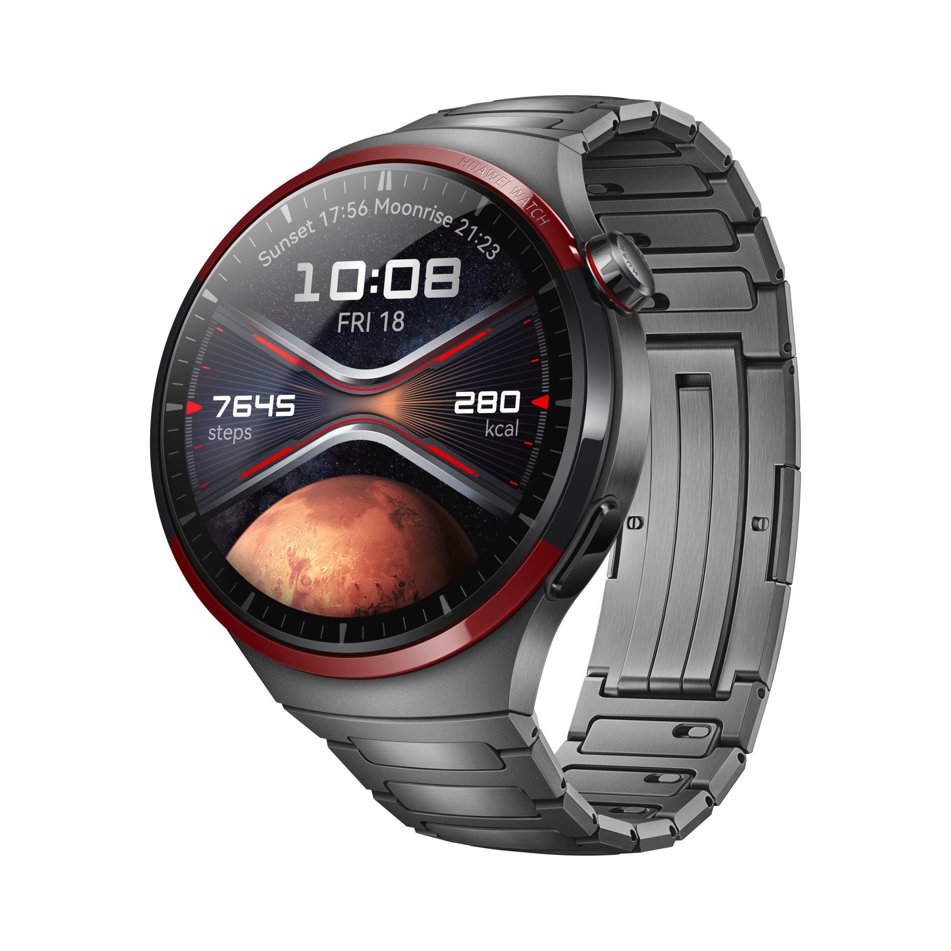 Huawei Watch 4 Pro Space Edition, 3,8 cm (1,5 Zoll) AMOLED-Display Smartwatch (3,8 cm/1,5 Zoll, Harmony OS), eSIM und LTE, SPo2, Sturzerkennung, One Touch Health