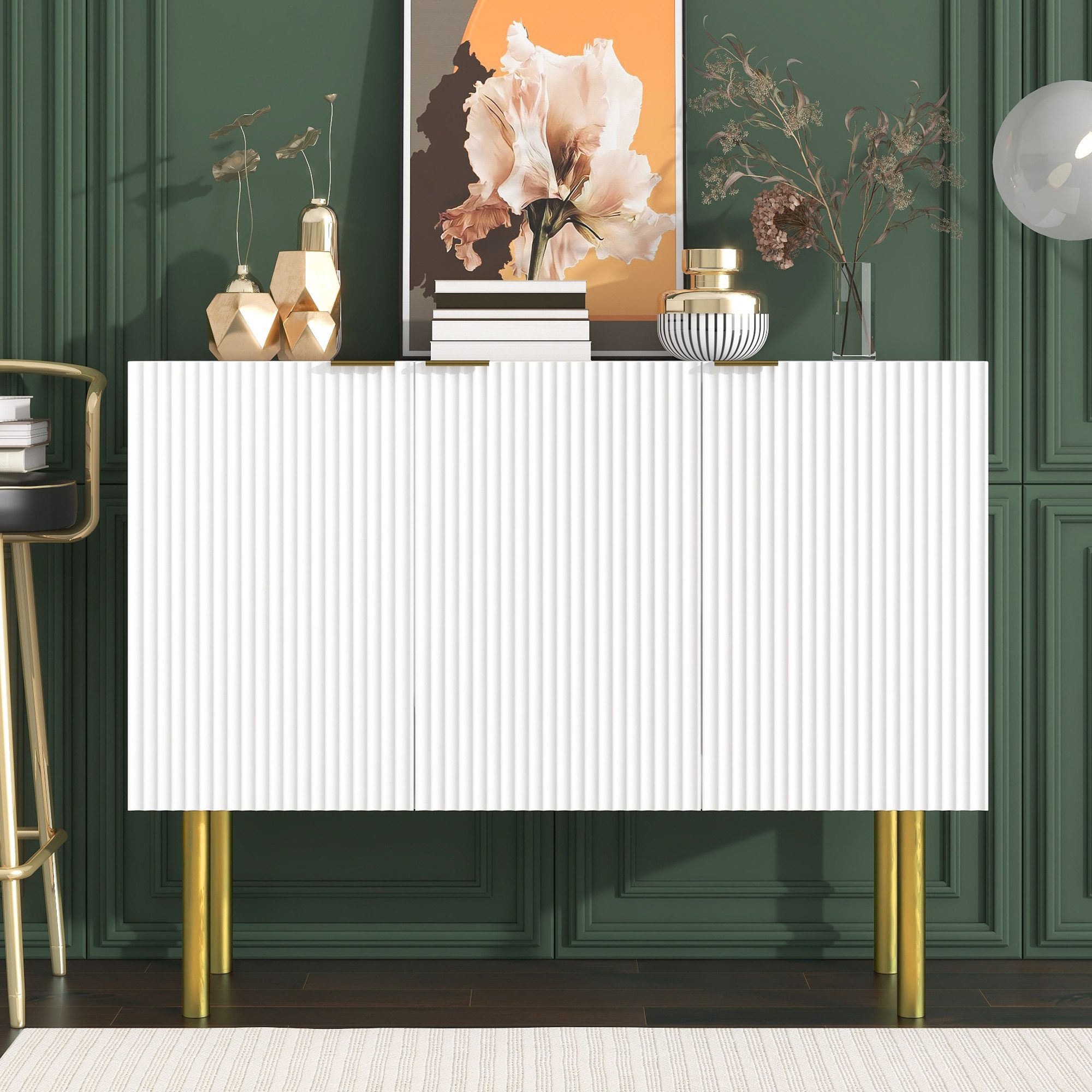 OKWISH Sideboard Sideboard,mit verstellbaren Regalen (Elegantes günstig online kaufen