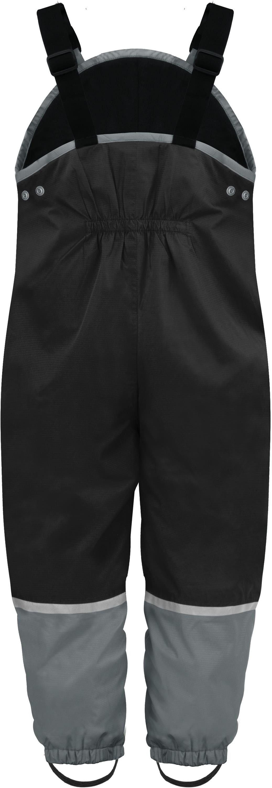 normani Regenhose Kinder Regenhose mit Hosenträgern Waller Ungefütterte Matschhose Latzhose Überziehhose mit Brusttasche