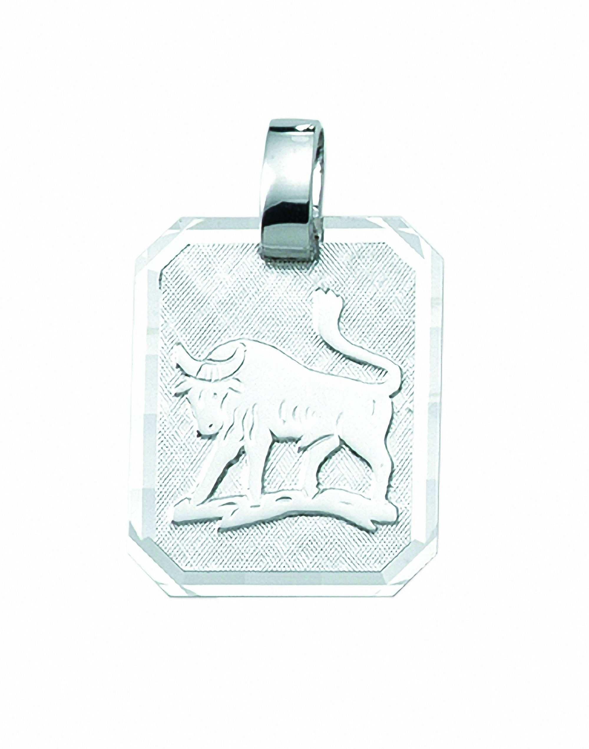 Kettenanhänger Damen & Herren 925 Silber Sternzeichen Anhänger Stier