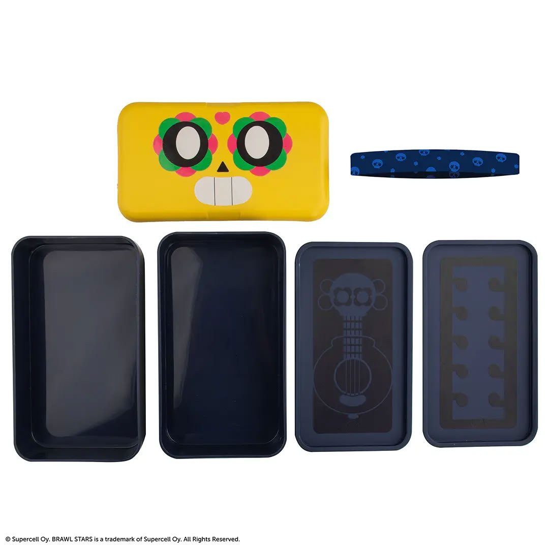 Cinereplicas Lunchbox Brawl Stars Poco Bento Box Lunchbox mit Fächern