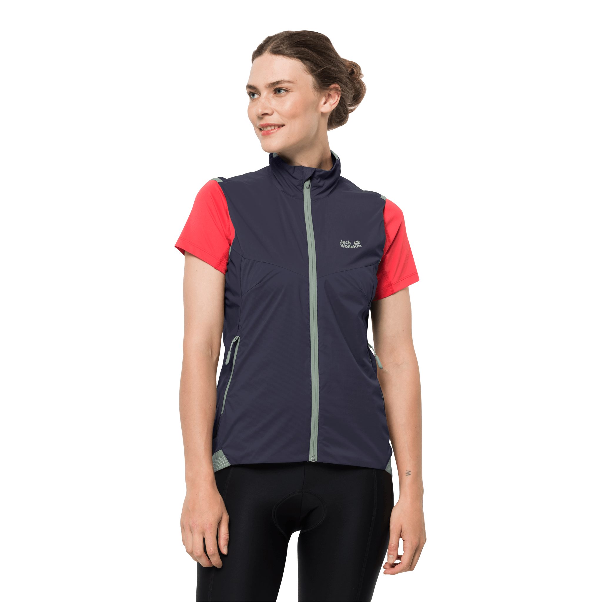 Jack Wolfskin Fahrradjacke TOURER SOFTSHELL VEST W