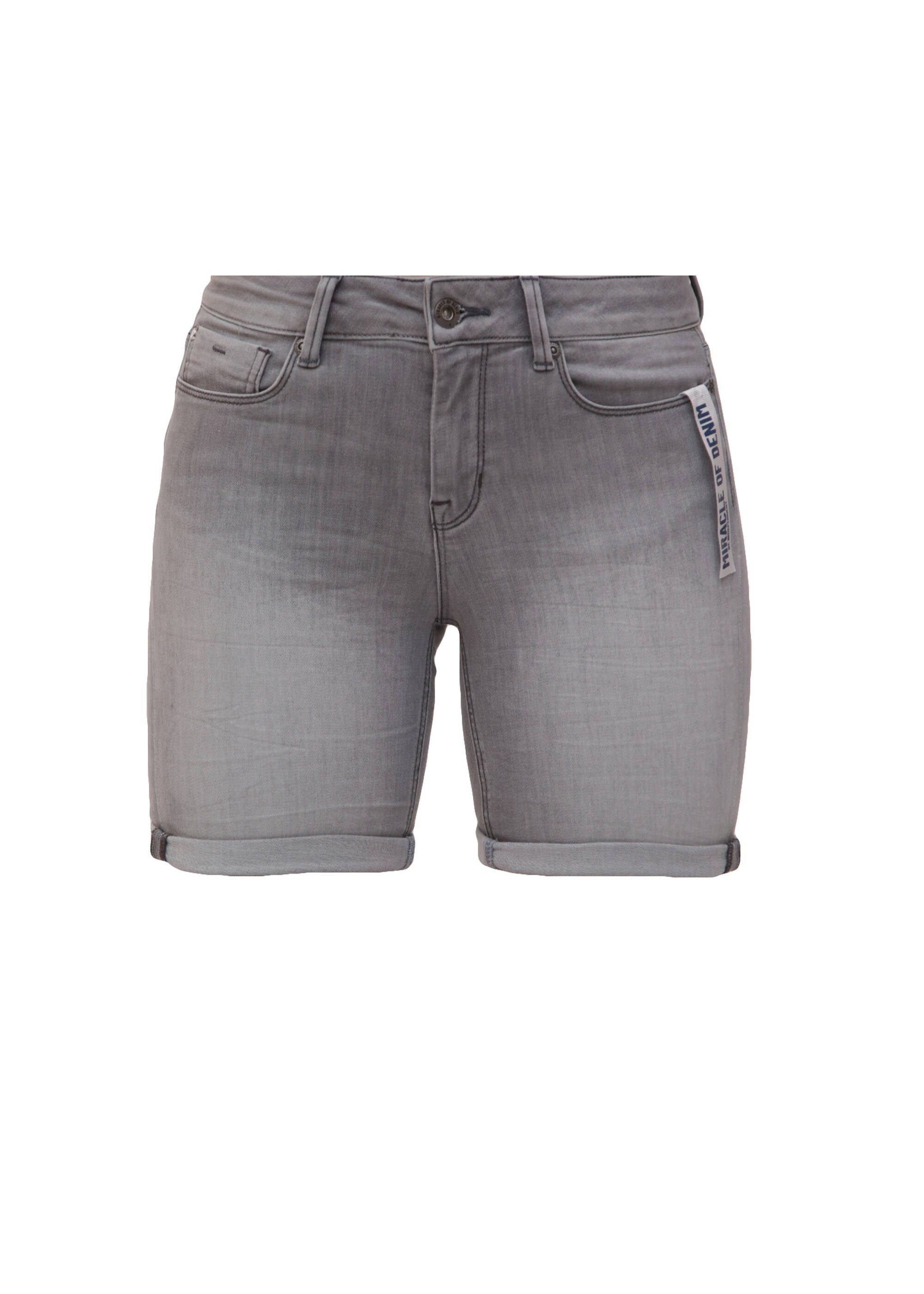 Miracle of Denim Stretch-Jeans MOD JEANS LUCKY SHORTS light grey SP22-2024.135