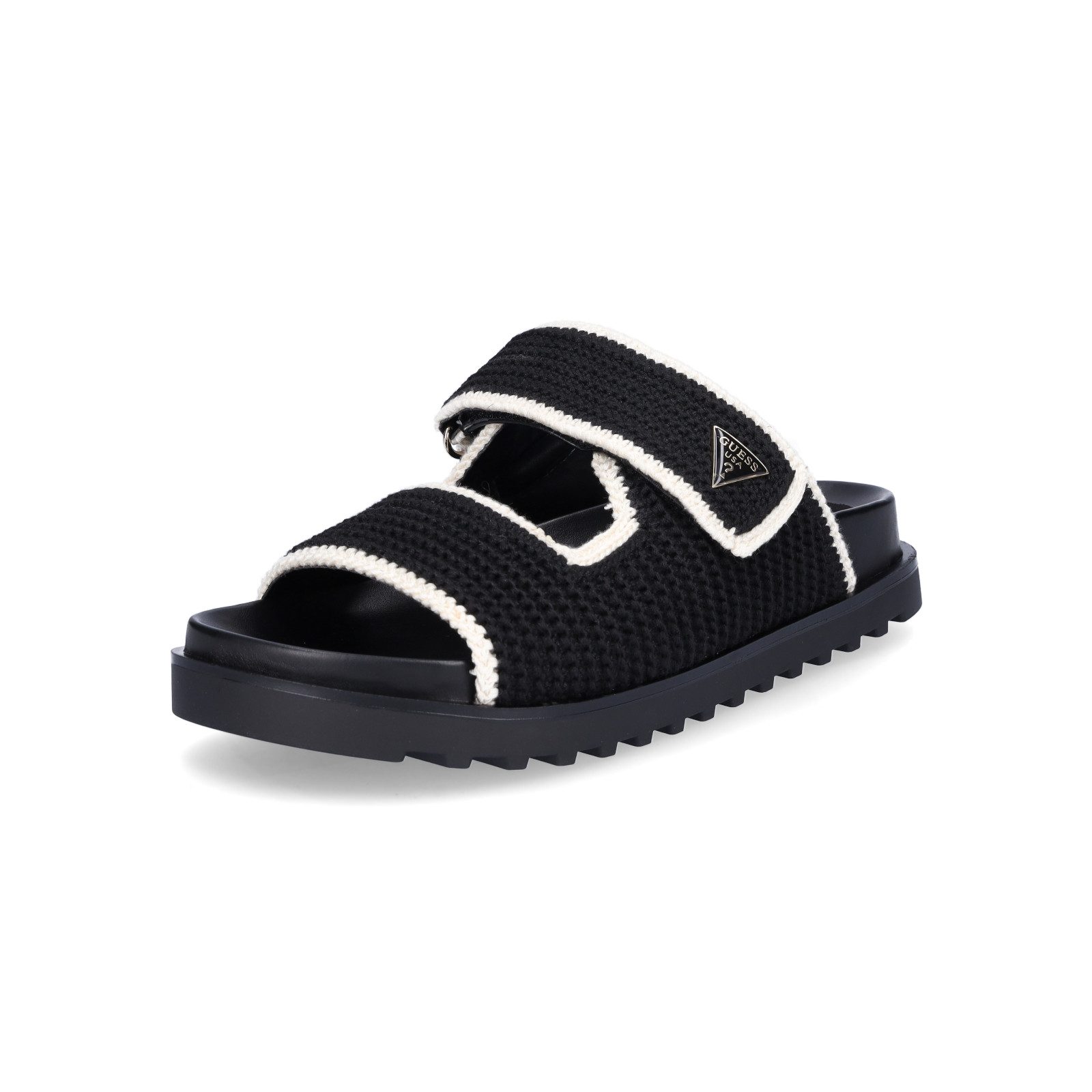 Guess Guess Damen Pantolette Fadenna schwarz günstig online kaufen