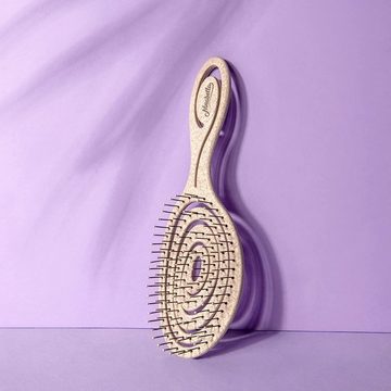 Ninabella Haarbürste Sanfte Bio Haarbürste für Damen, Herren und Kinder ohne Schmerzen, 1-tlg., Bio Haarbürste ohne Ziepen für Damen, Herren und Kinder