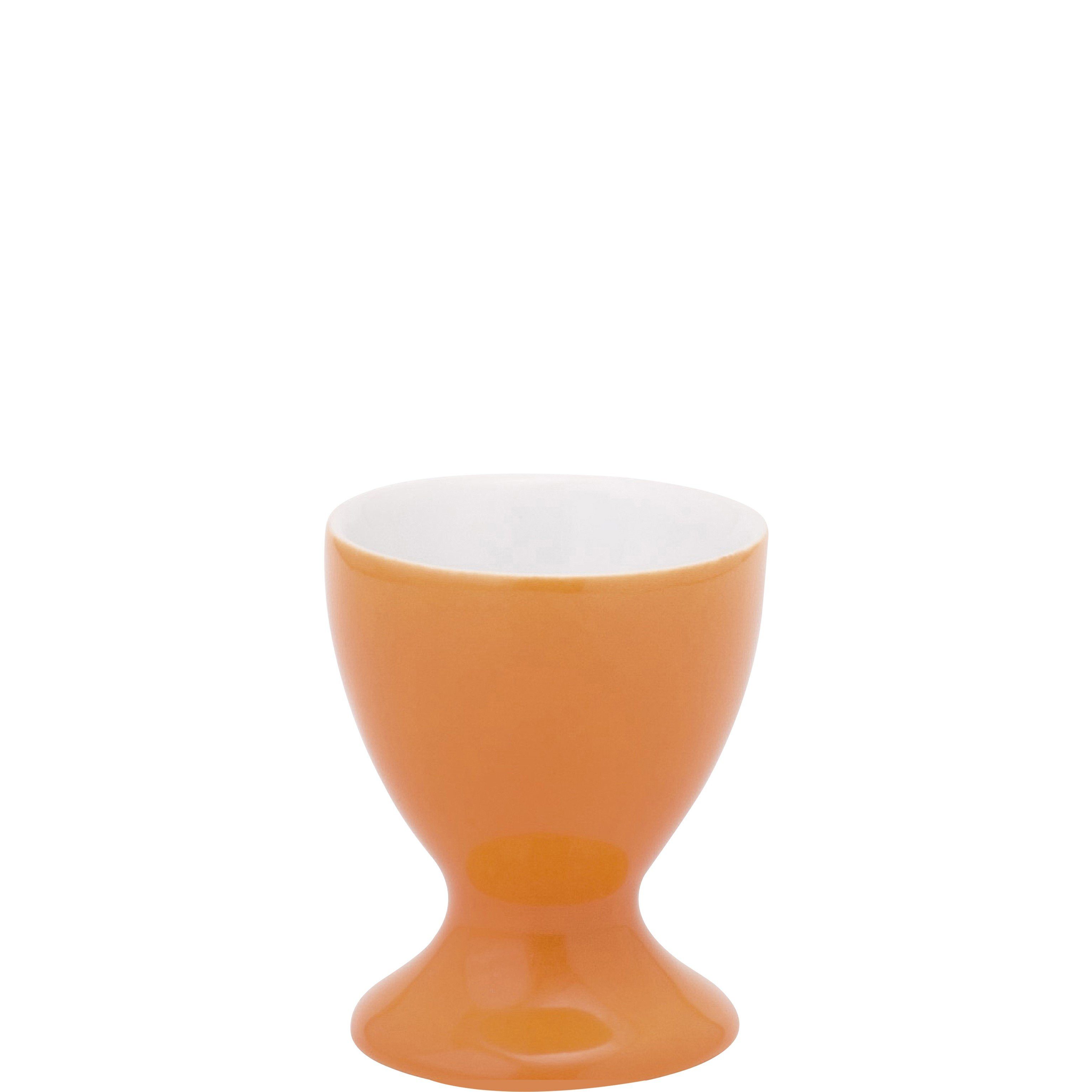 Kahla Eierbecher mit Fuß, Pronto Colore, Made in Germany sunset orange