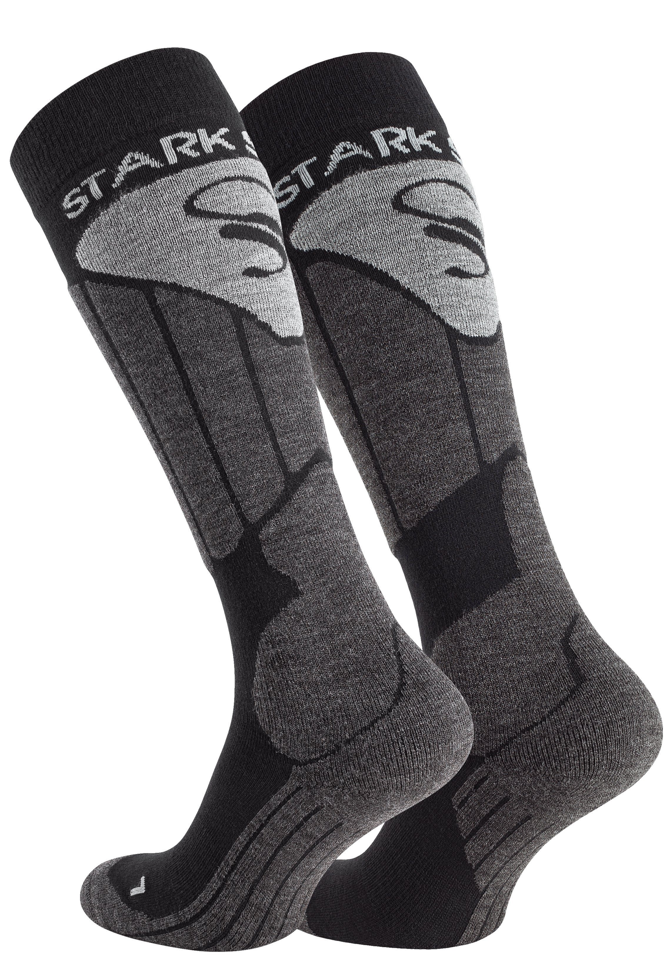 Stark Soul® Skisocken Skisocken - Функціональні шкарпетки mit Polsterung, Ski Snowboard Спортивні шкарпетки Polsterungen, Komfortbündchen, anatomische Fußbett, verstärkte Belastungszonen