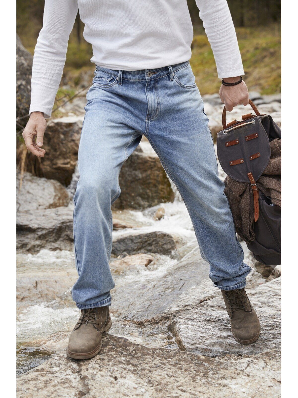 Five-Pocket-Style SIGUROR Comfort-fit-Jeans in Jan Vanderstorm
