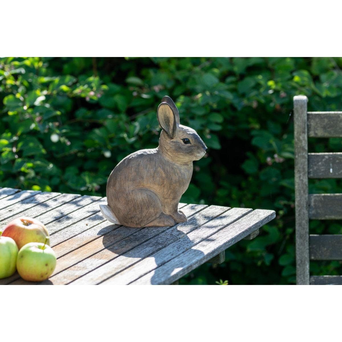 Wildlife Garden Dekoobjekt Dekotier Europäisches Kaninchen