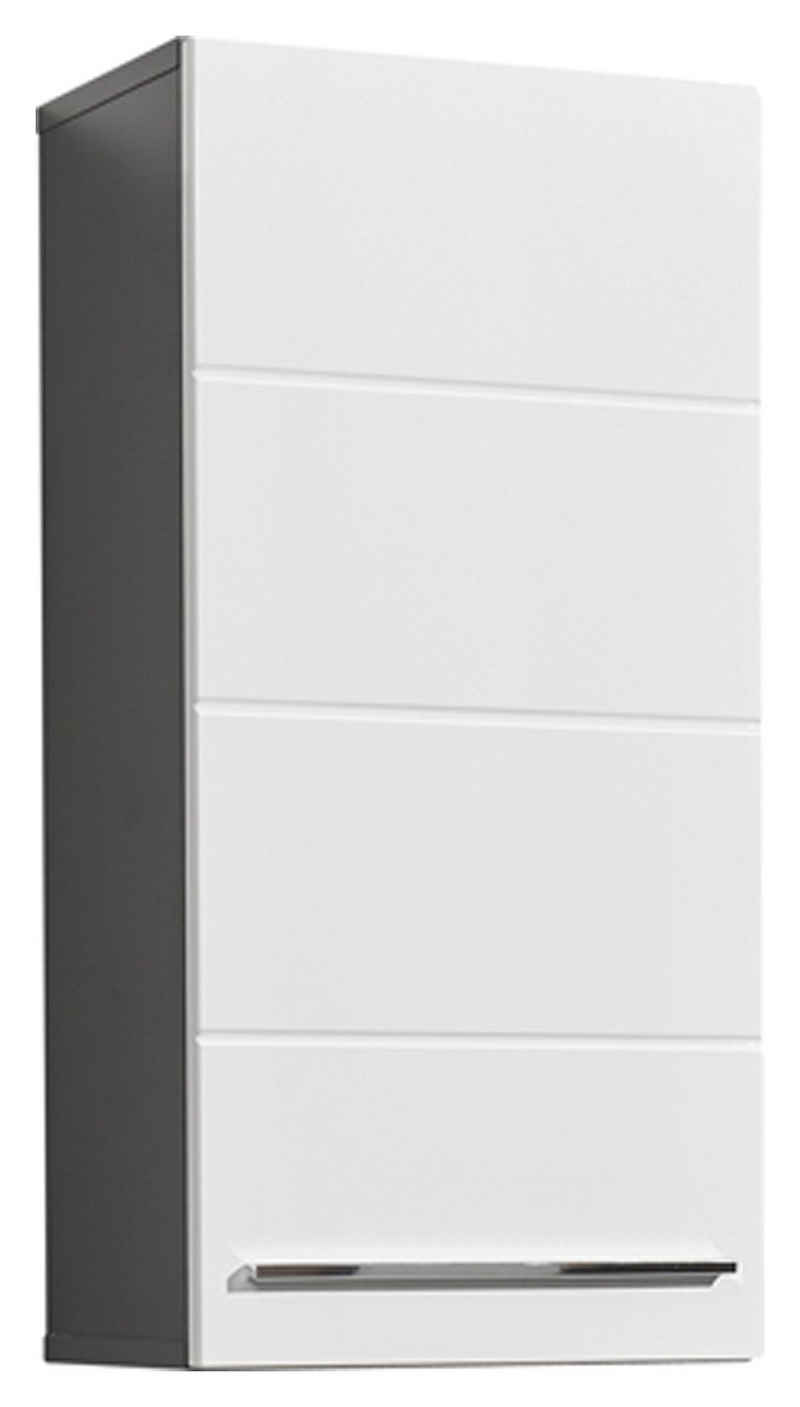 Hängeschrank Hängeschrank, GLACK, Schwarz, B 34 cm, T 23 cm