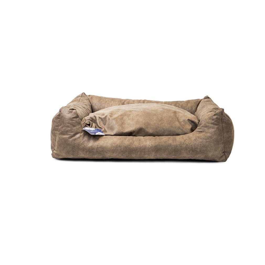Holland Animal Care Tiersofa Let's Sleep Sweet Dreams Hundekorb Mit Kissen XL Taupe