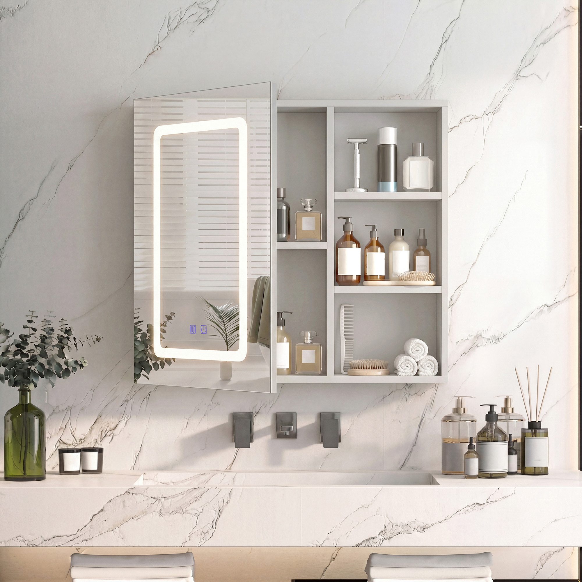 Badezimmerspiegelschrank Spiegelschrank Hängeschrank