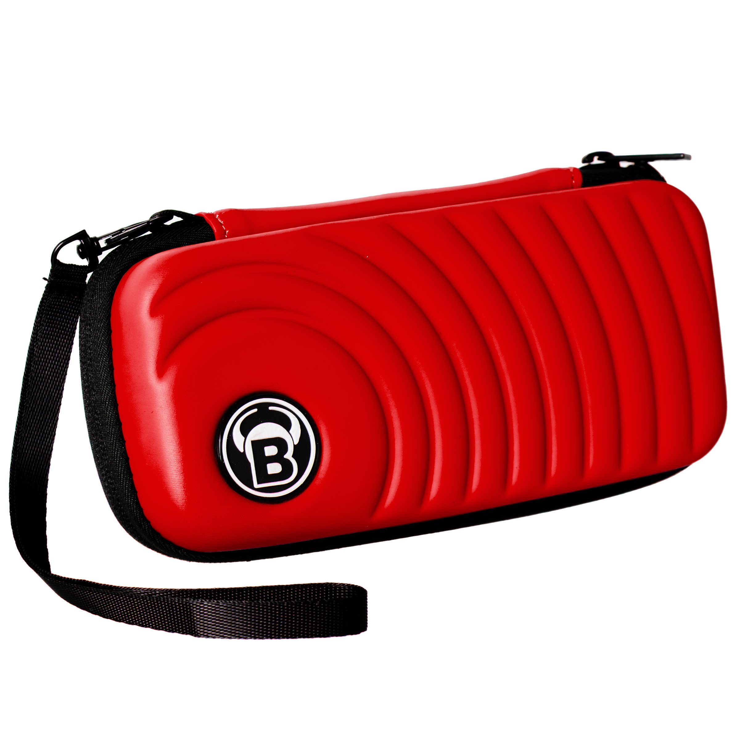 Dartpfeil Dart Tasche Hardcase Orbis S mit 2 Extraeinteilungen, rot, 190x80x50mm