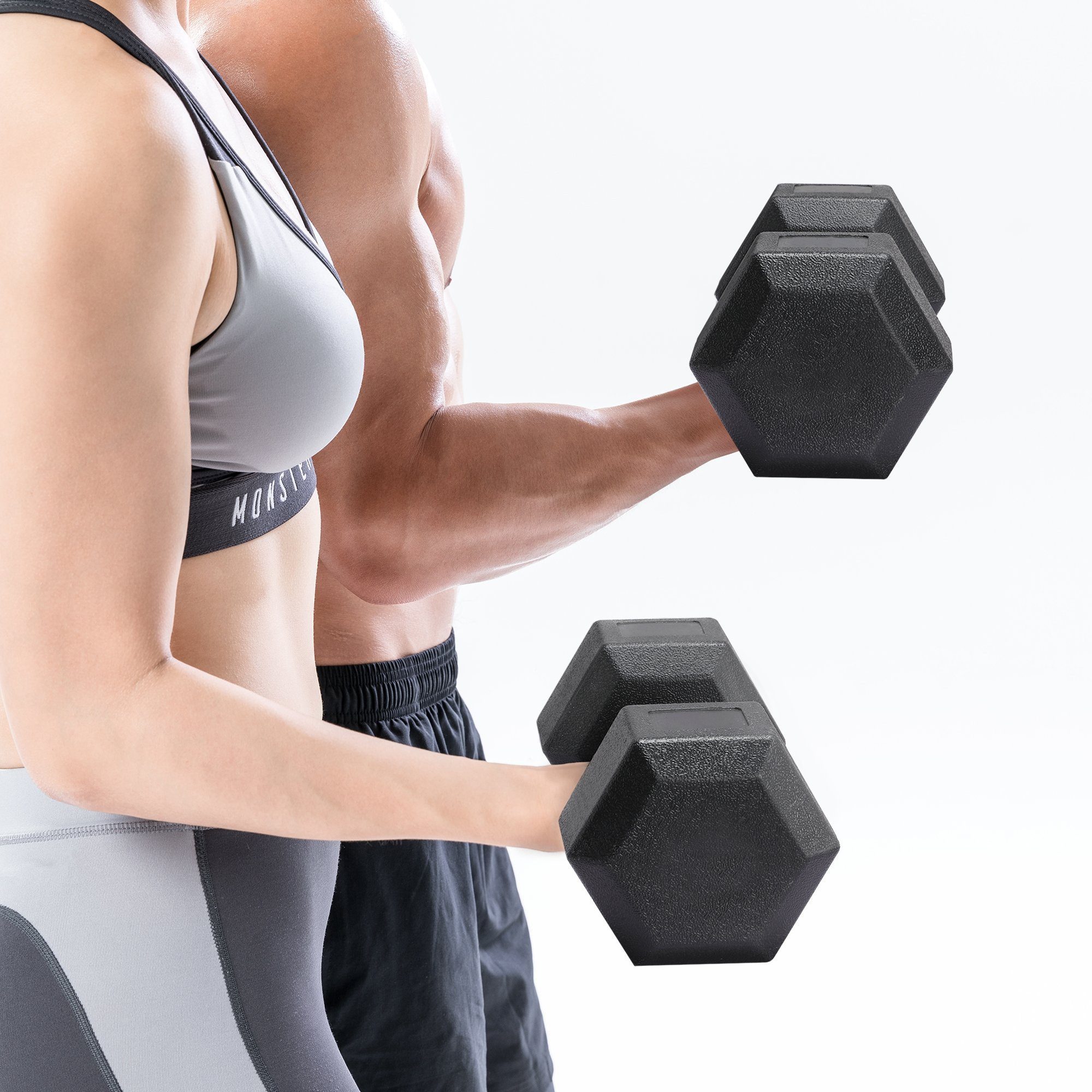 Yaheetech Kurzhantel 8/10/12/15/16/20 kg, (2er Set), 2er Kurzhanteln Hanteln Set für Krafttraining oder zu Hause