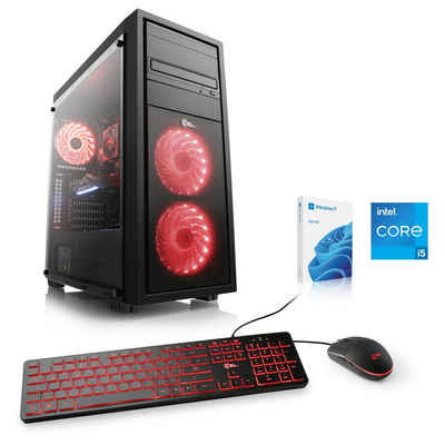 CSL Speed L5110 Gaming-PC (Intel® Core i5 12400F, GeForce RTX 4060, 16 GB RAM, 1000 GB SSD, Luftkühlung)