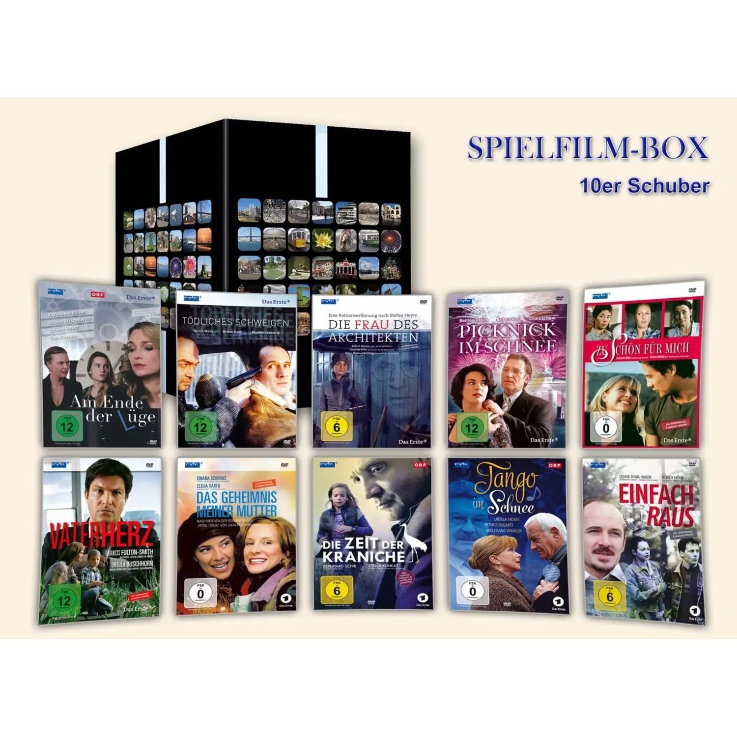 DVD MDR-Spielfilm-Box - 10er-Schuber, 10 DVD