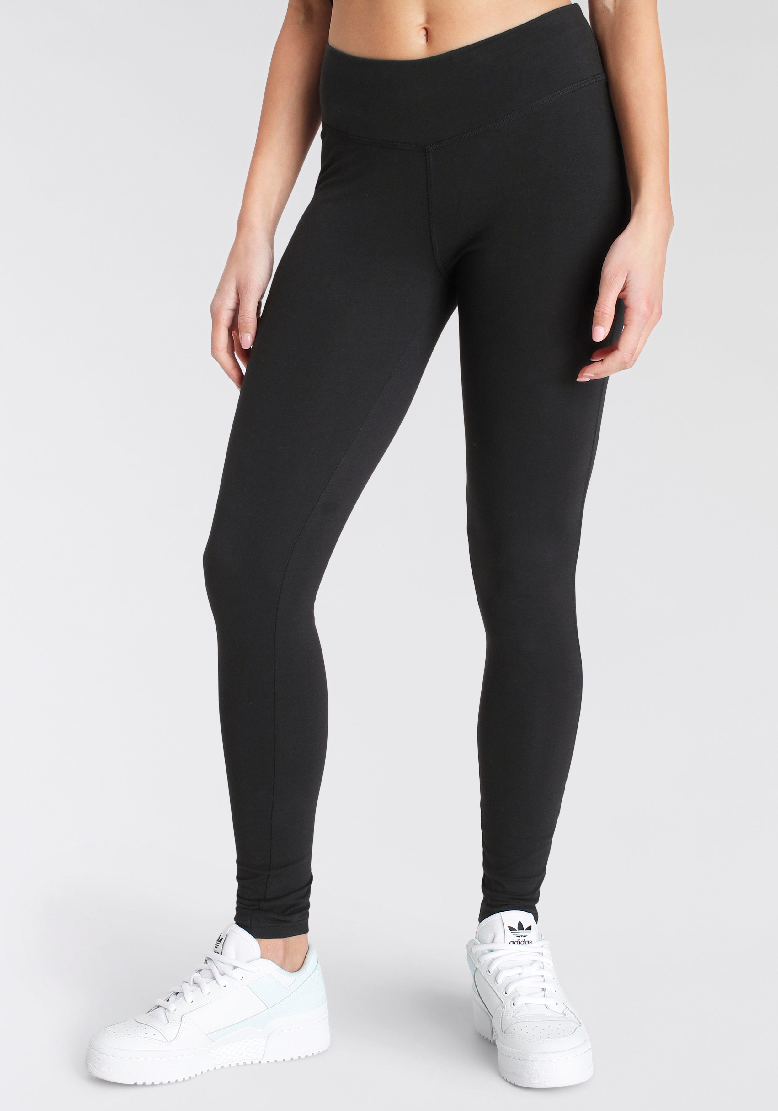 mit SPORTS FAYN Leggings Comfort Slim 2er-Pack) (Packung, 2-tlg., breitem Bündchen