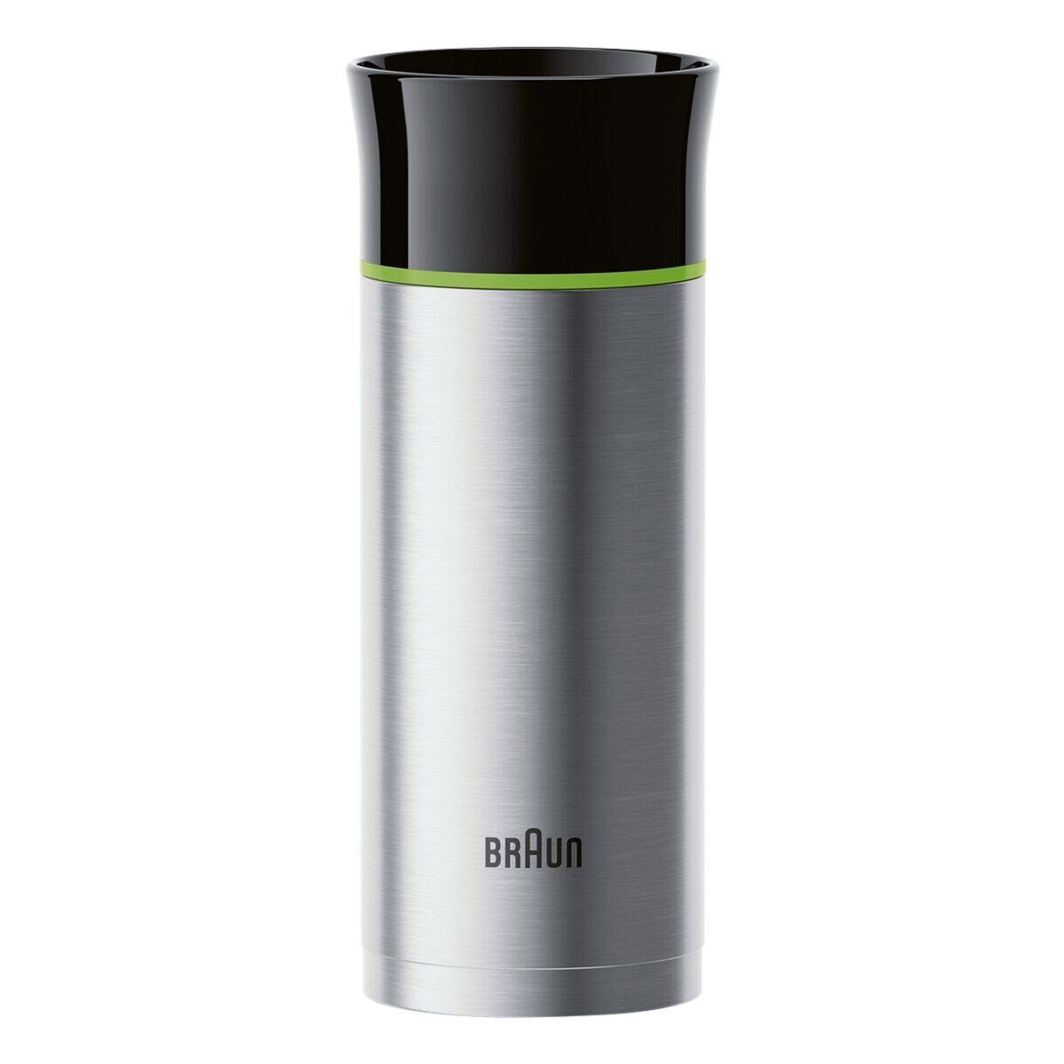 Braun Thermobecher BRSC001, Edelstahl, 330 ml, Thermal Mug, auslaufsicher