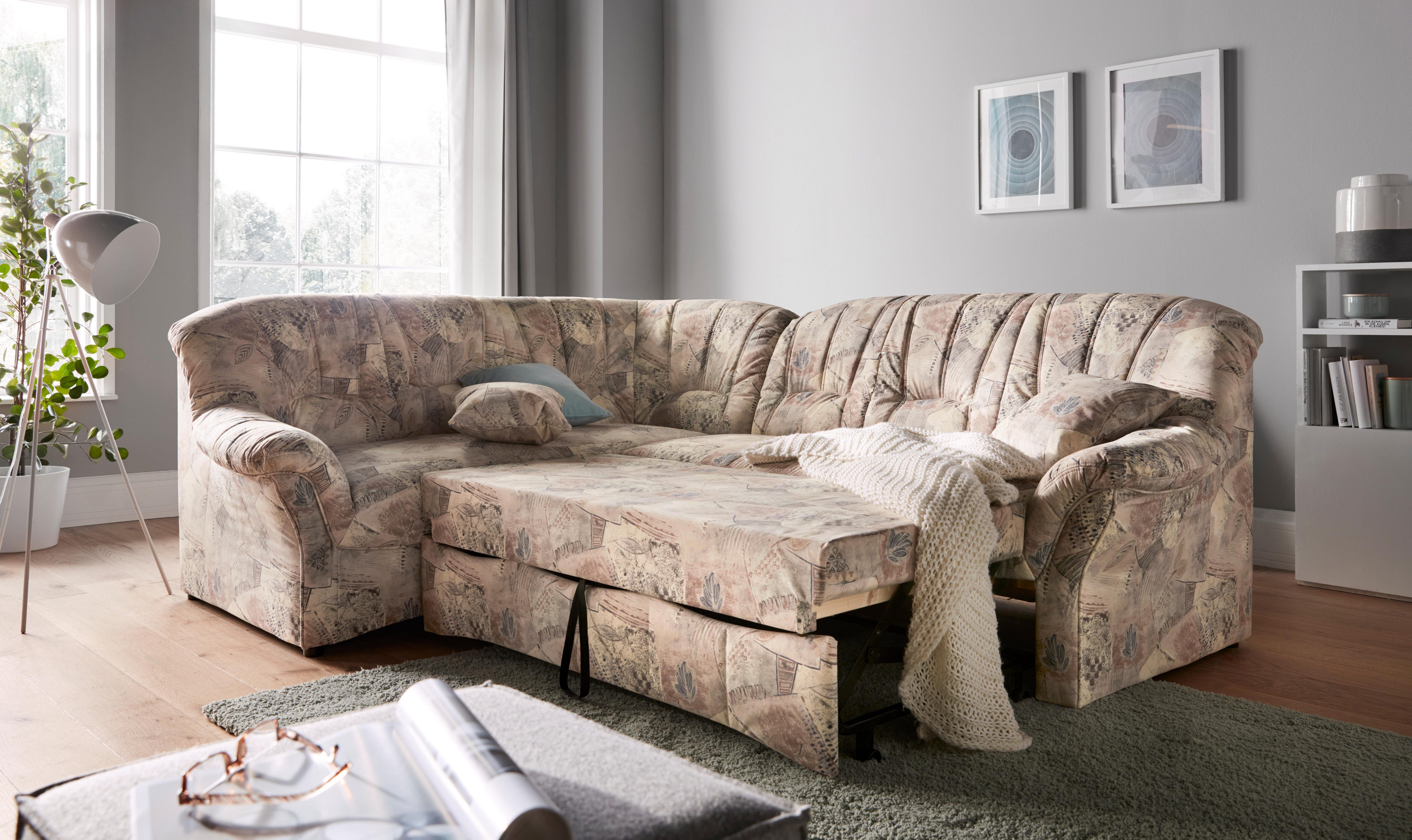 DOMO collection Ecksofa Bahia, zeitlos und günstig online kaufen