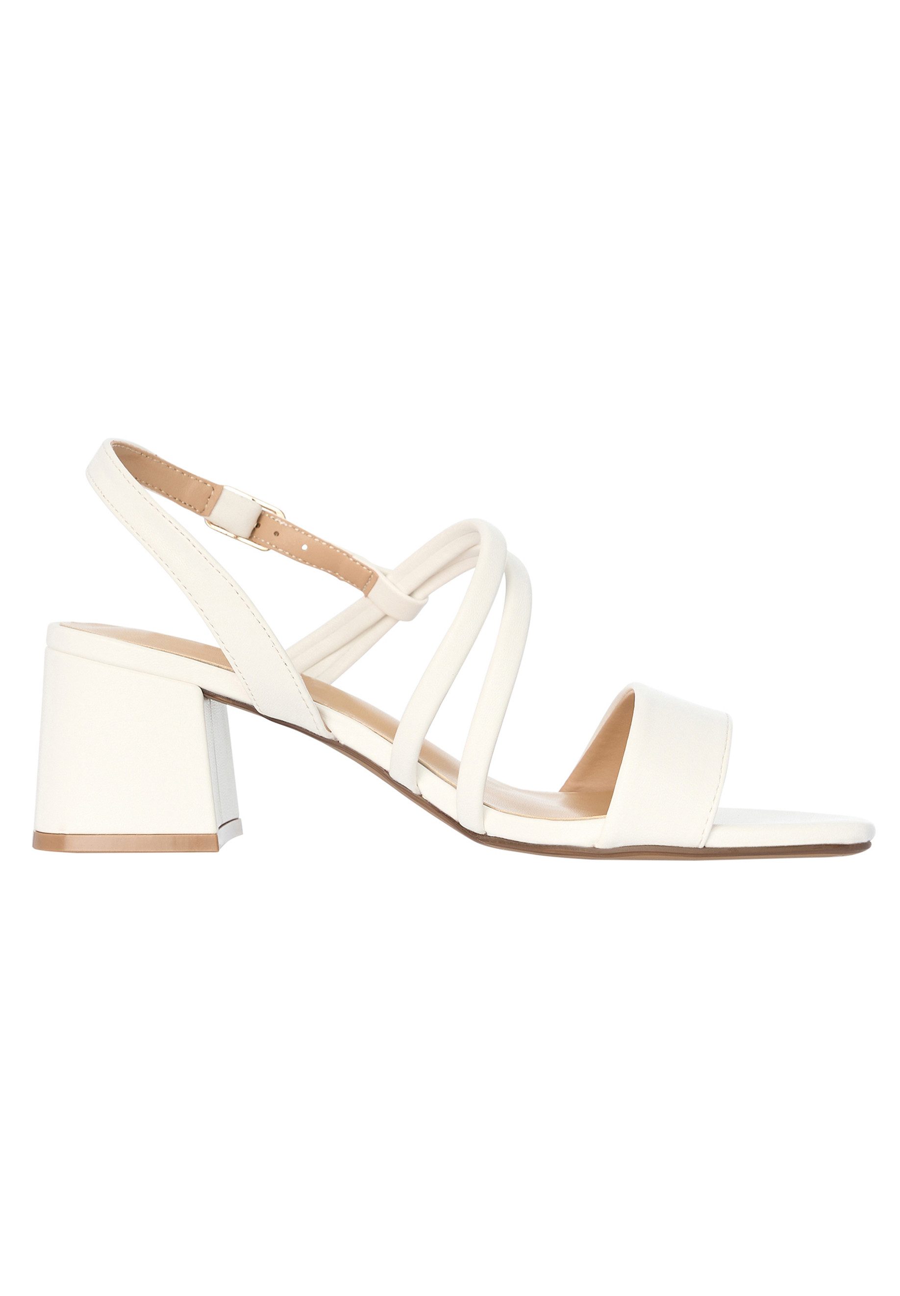 Salinyang Sommerliche Damen Sandaletten mit Blockabsatz & Riemchen Sandalette