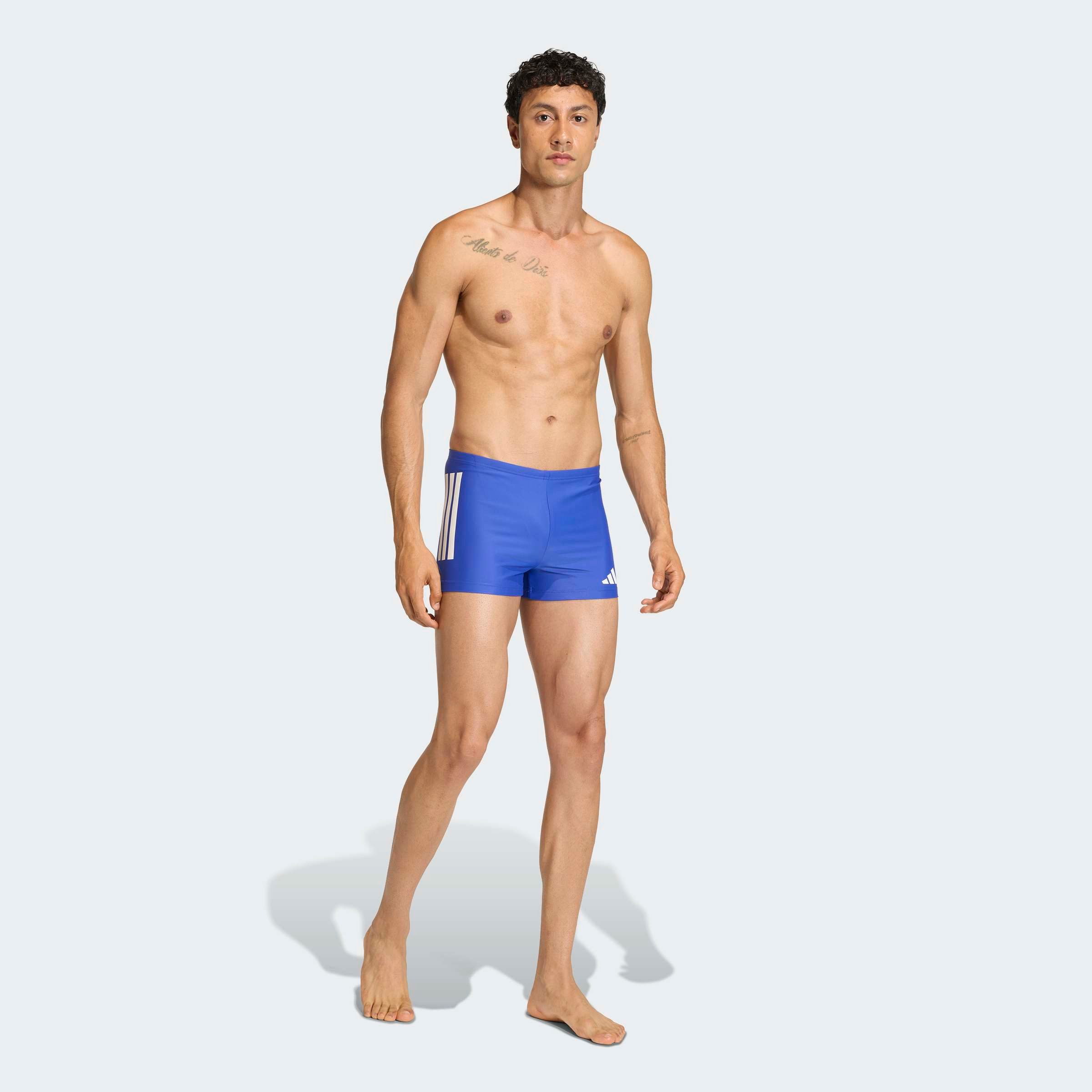 adidas Performance Badehose 3-STREIFEN 2-INCH BOXER für Erwachsene, mit sportlichem Stil – Bild 5 von 5