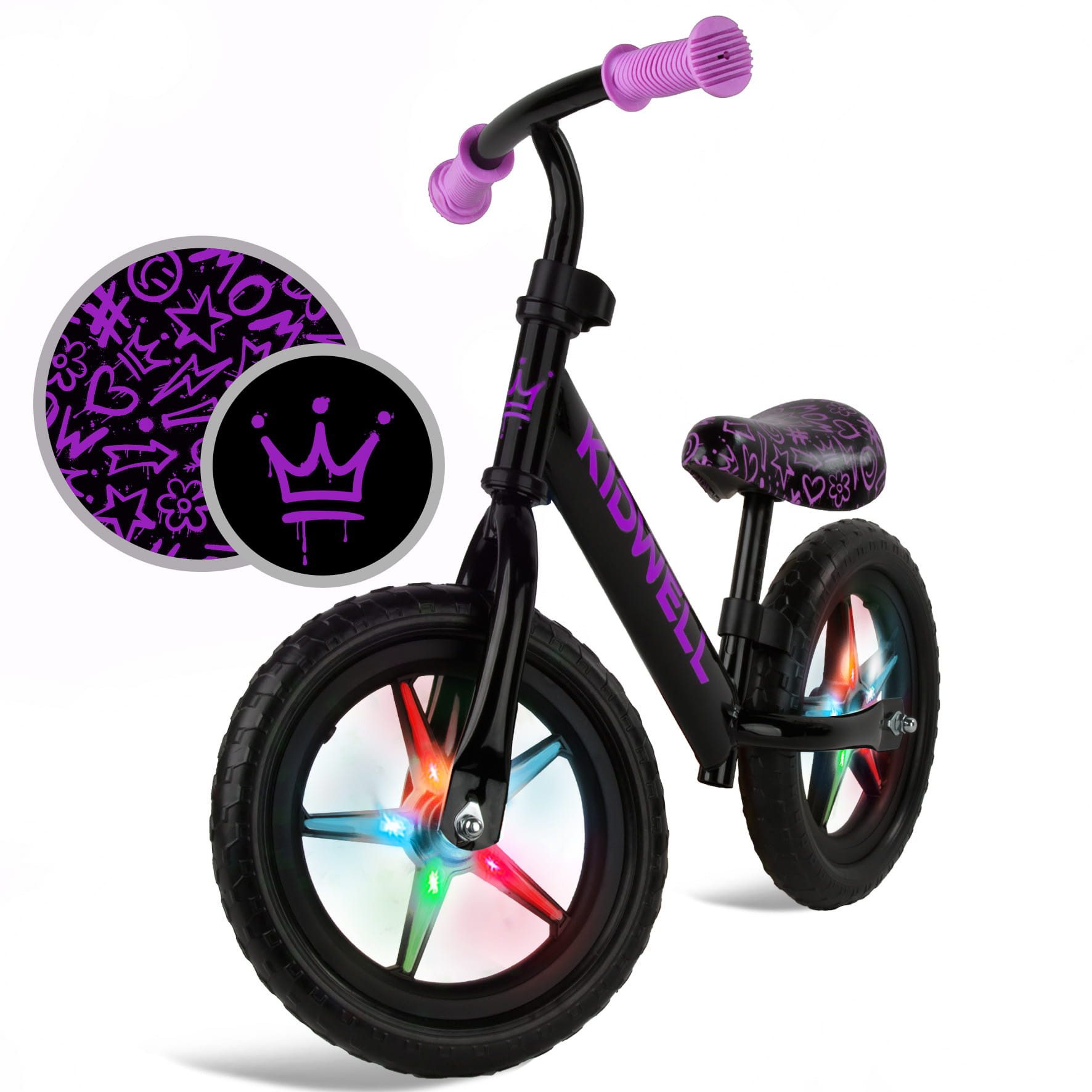 Fahrrad-Laufrad Lauflernrad, Kinderlaufrad, Fahrer, Balance Bike