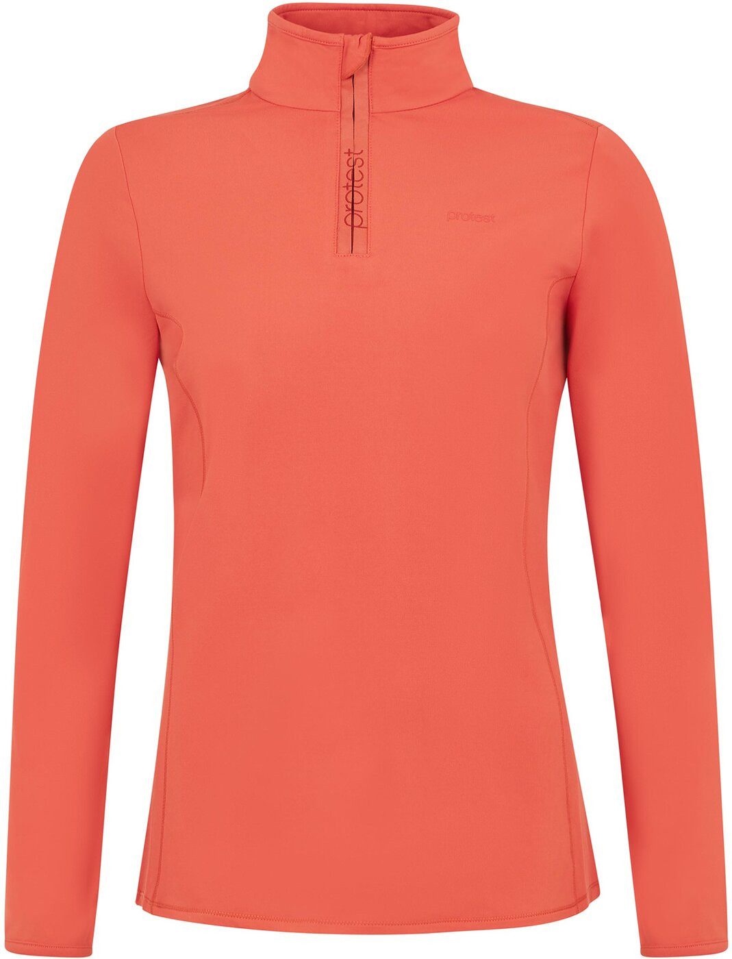 Fleecepullover FABRIZ 1/4 zip top Tosca Red