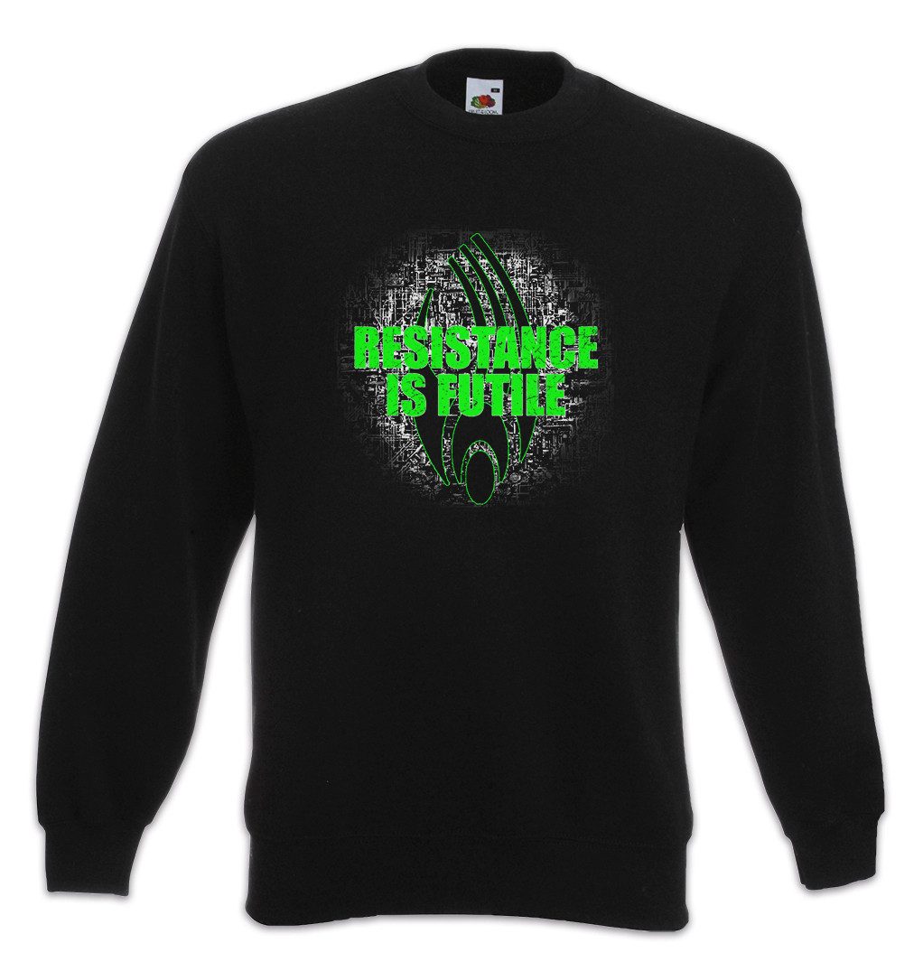 Sweatshirt Collective Cube Sweatshirt Star Borg Raumschiff Science Fiction U.S.S.