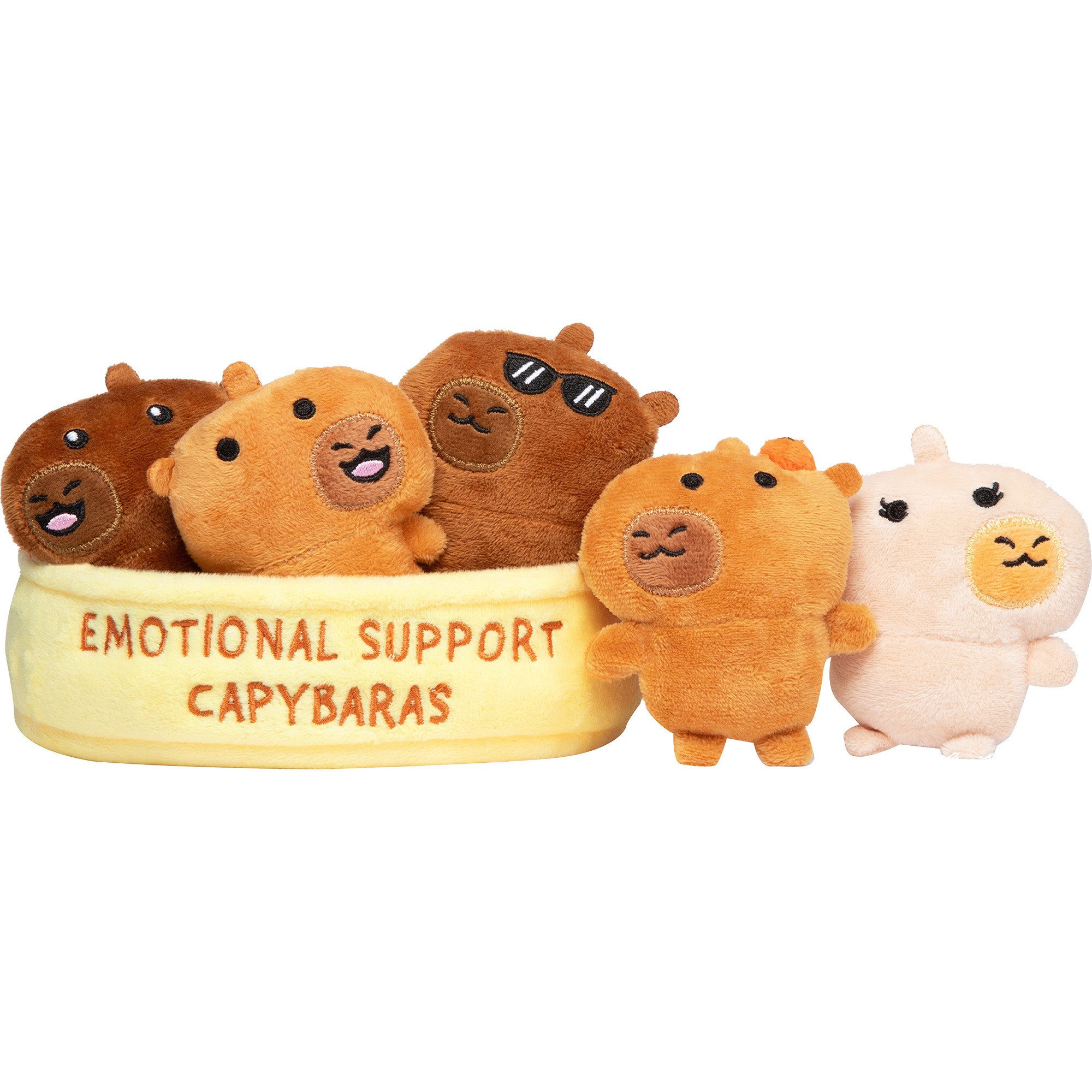 Just Play Kuscheltier Just Play Emotional Support Capybaras, Kuscheltier