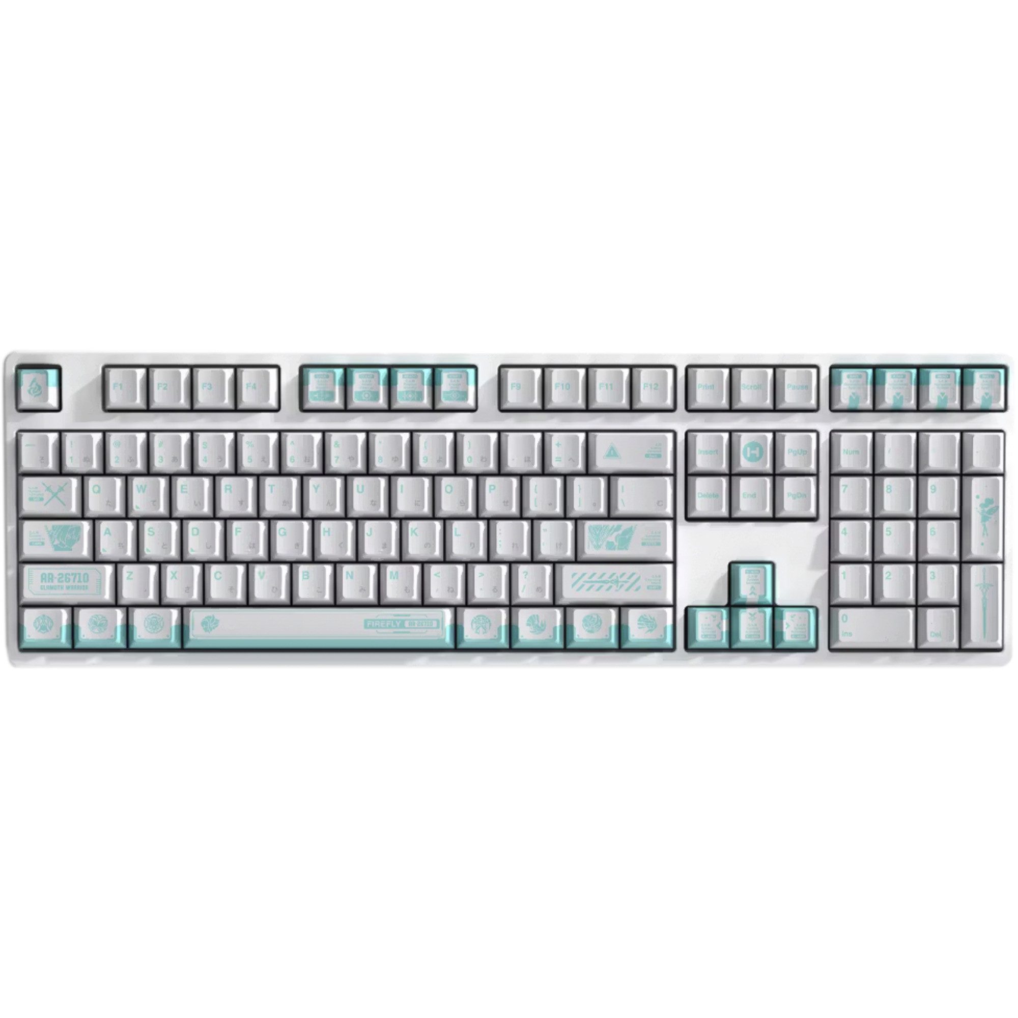 Hyte Tastatur-Tastenkappen HYTE HYTE Firefly Keycap Set, Tastenkappe