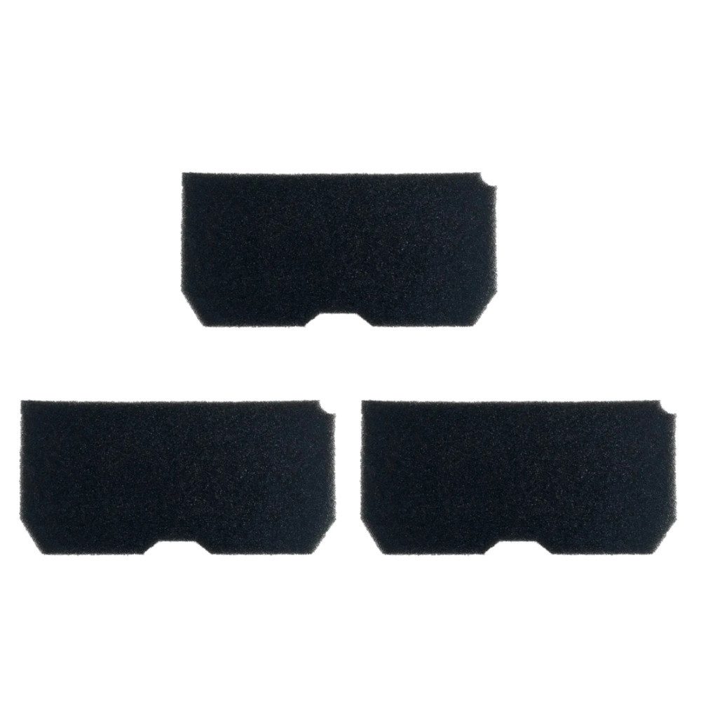 Trade-Shop Ersatzfilter Schwammfilter 3x passend für Elektra Bregenz TKF 7335 A, TKF 7400 S, Zubehör für Blomberg / Arcelik / Beko 2952380100, 4054905462261, Maße: 215 x 107mm / Material: Schaumstoff / waschbar