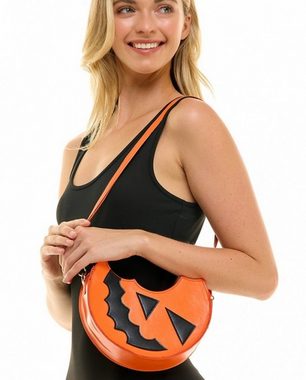 Horror-Shop Dekoobjekt Halloween Kürbis Handtasche als Kostümzubehör