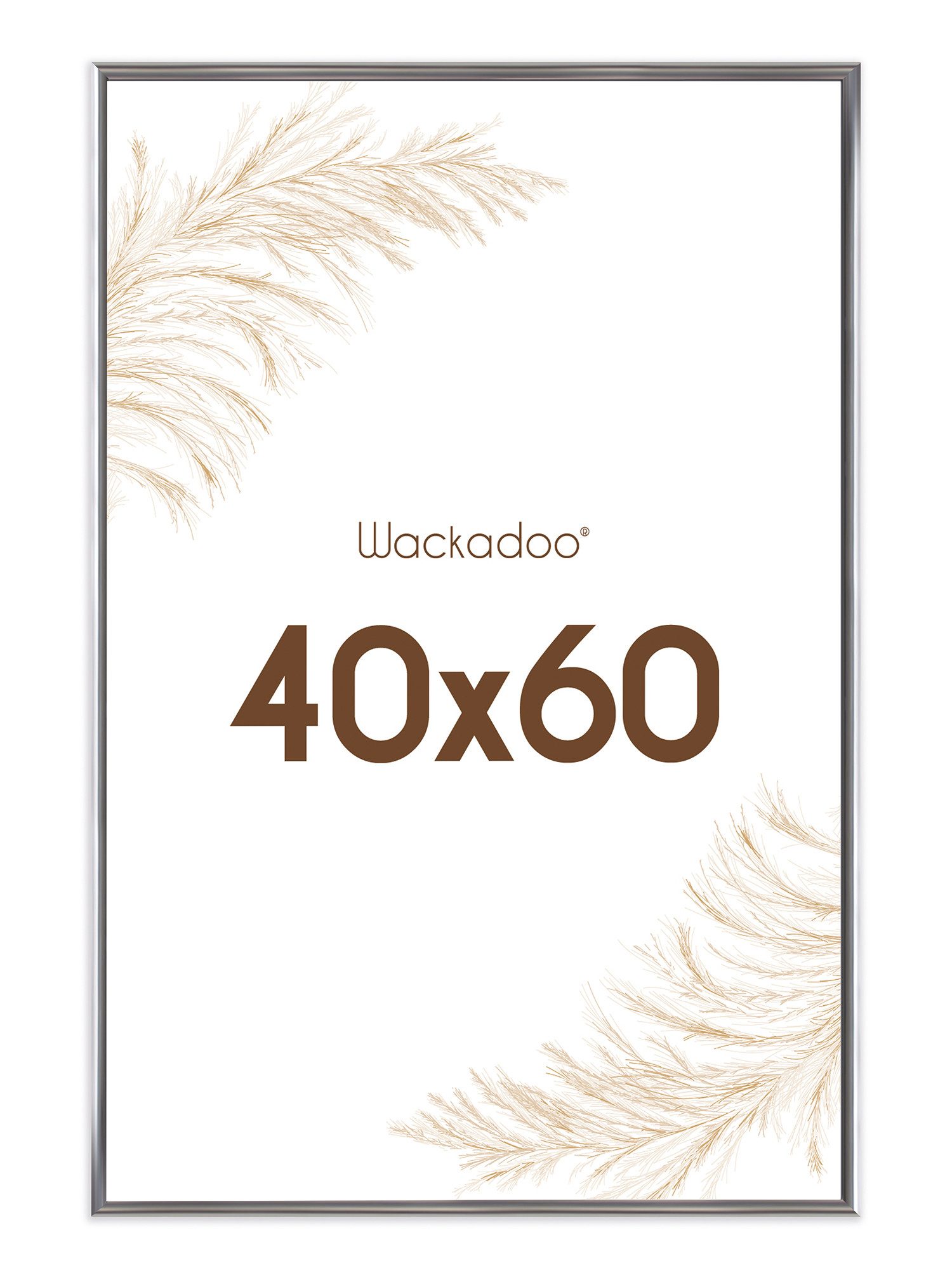 Wackadoo Living Einzelrahmen Bilderrahmen mit Glasscheibe für Einzelbilder günstig online kaufen