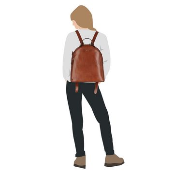 THE BRIDGE Cityrucksack Costanza, Leder