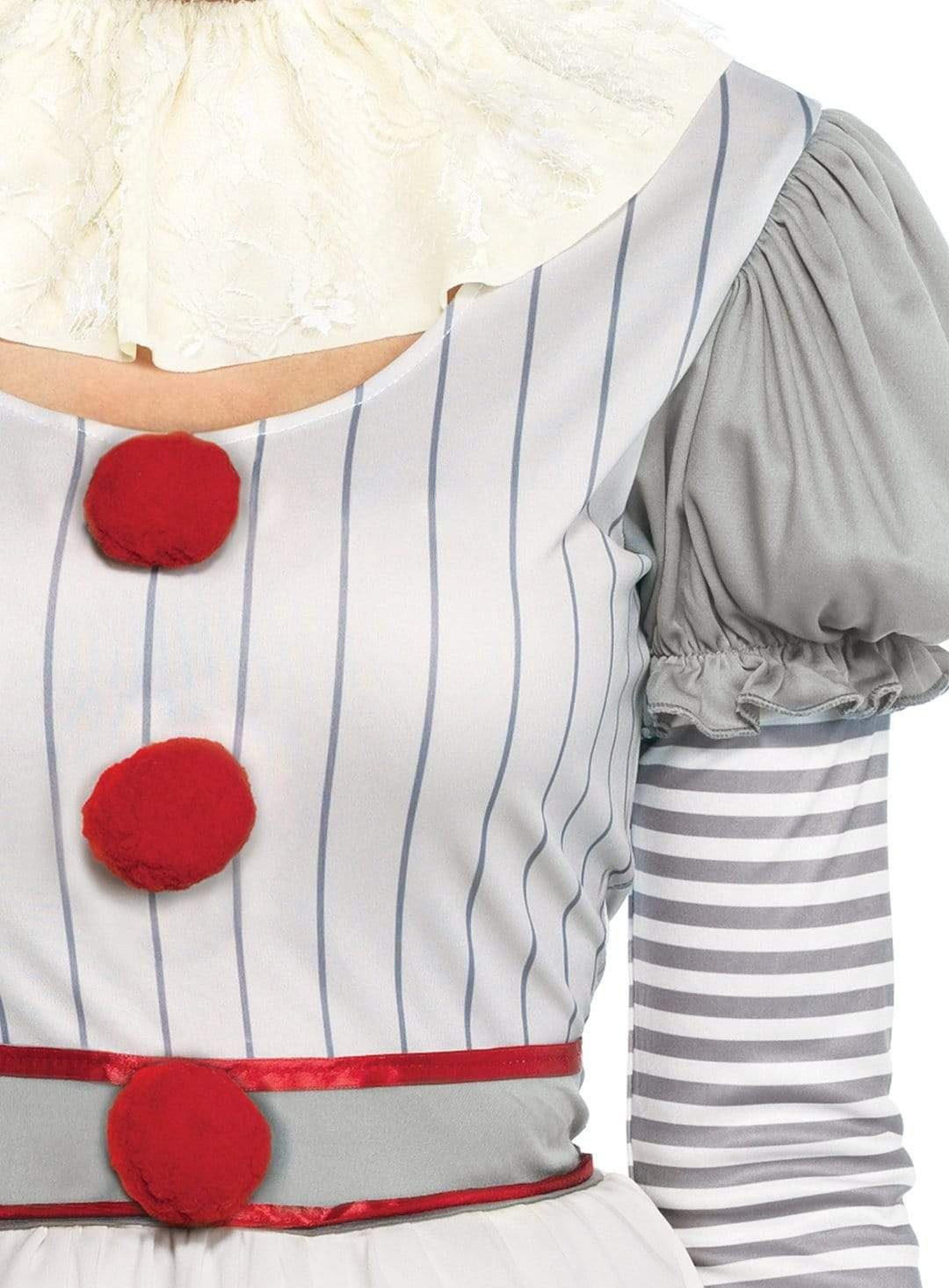 Leg Avenue Clown-Kostüm Clown Kostüm Penny Karneval Faschingskostüm Damen, Penny weiß, wie man Leute erschreckt