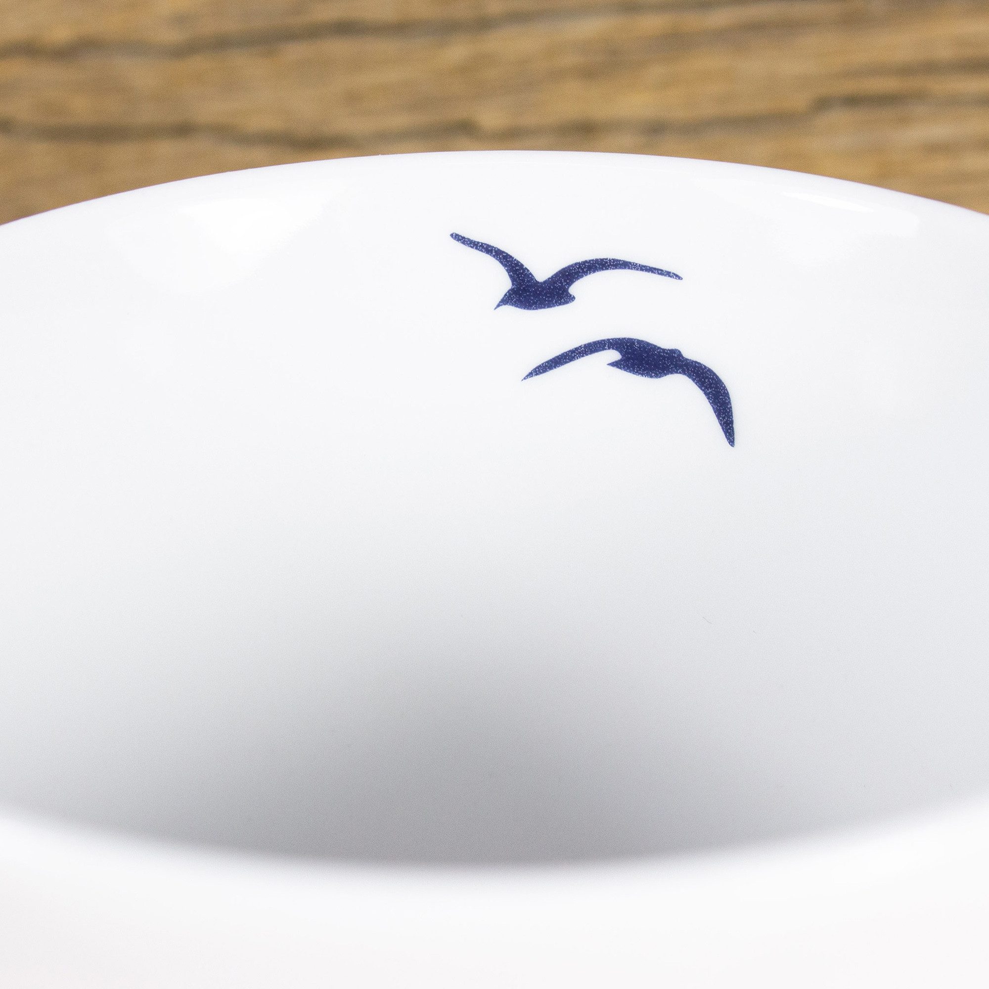 Bow & Hummingbird Becher Großer Porzellanbecher Meer bitte, hochwertiges, spülmaschinen- und kratzfestes Porzellan