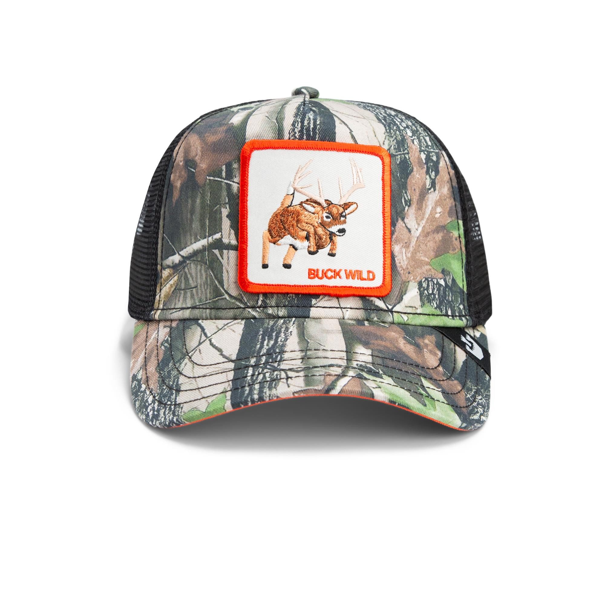 GOORIN Bros. Trucker Cap Goorin Bros. Spooked Trucker Cap Real Tree Camo (Basecap, Meshcap, Trucker Kappe)