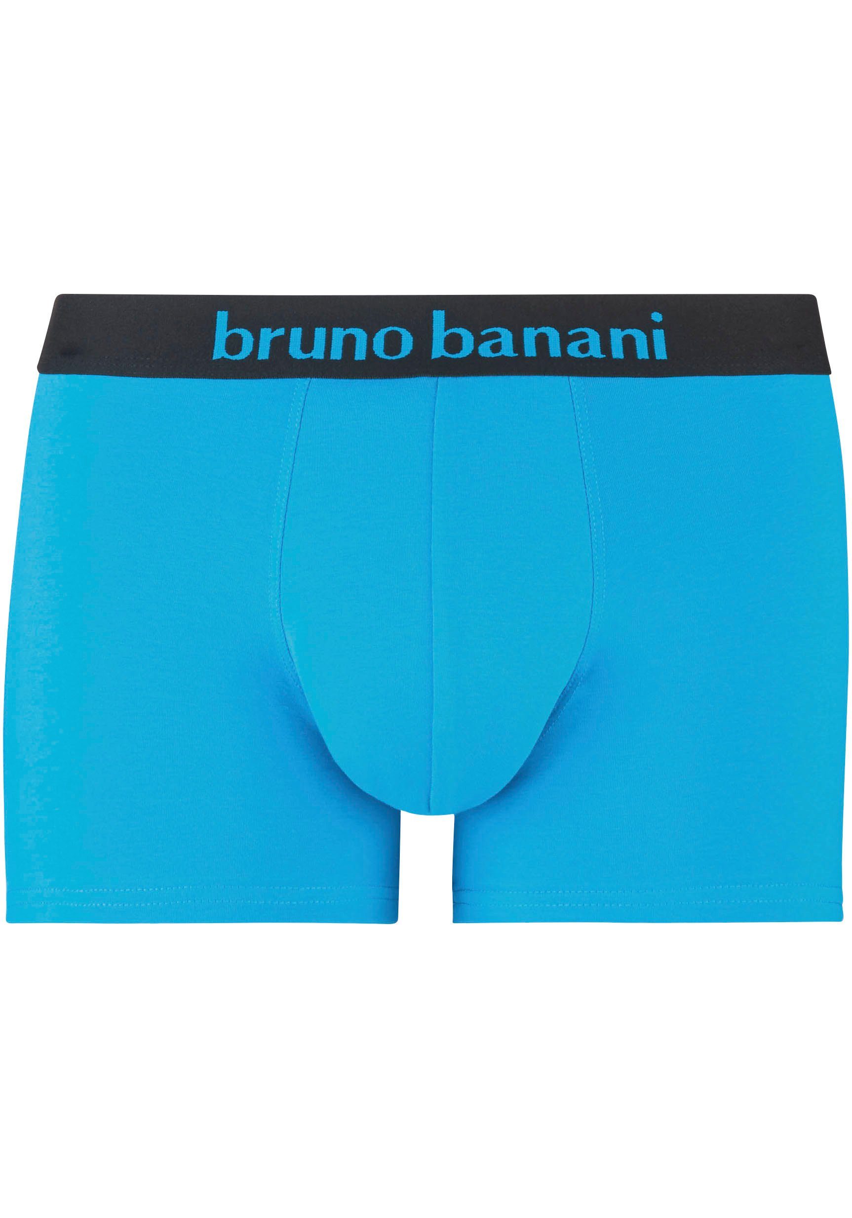 Bruno Banani Boxer Flowing (2er Pack) mit kontrastreichem Logobund – Bild 3 von 4