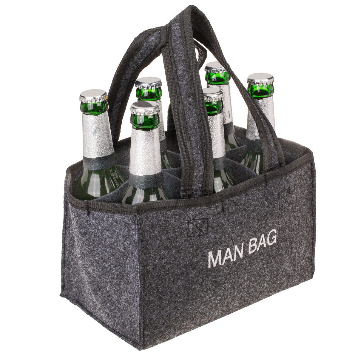 Out of the Blue Держатели для бутылок Bier Handtasche Держатели для бутылок MAN BAG Männer Bierflaschen Tasche