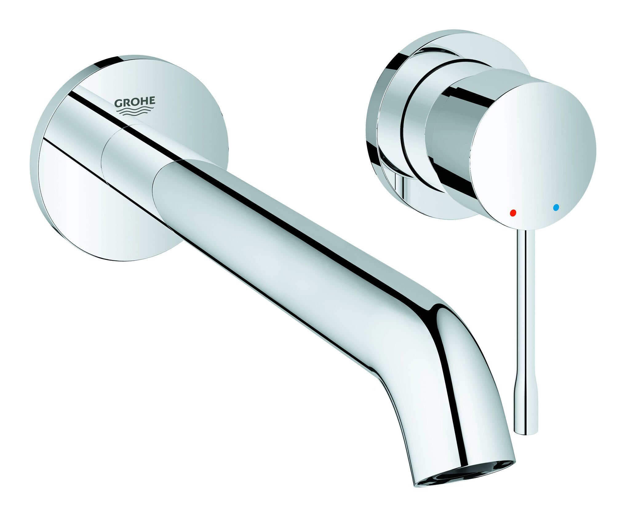 Grohe Unterputzarmatur Essence 2-Loch-Waschtischbatterie Ausladung