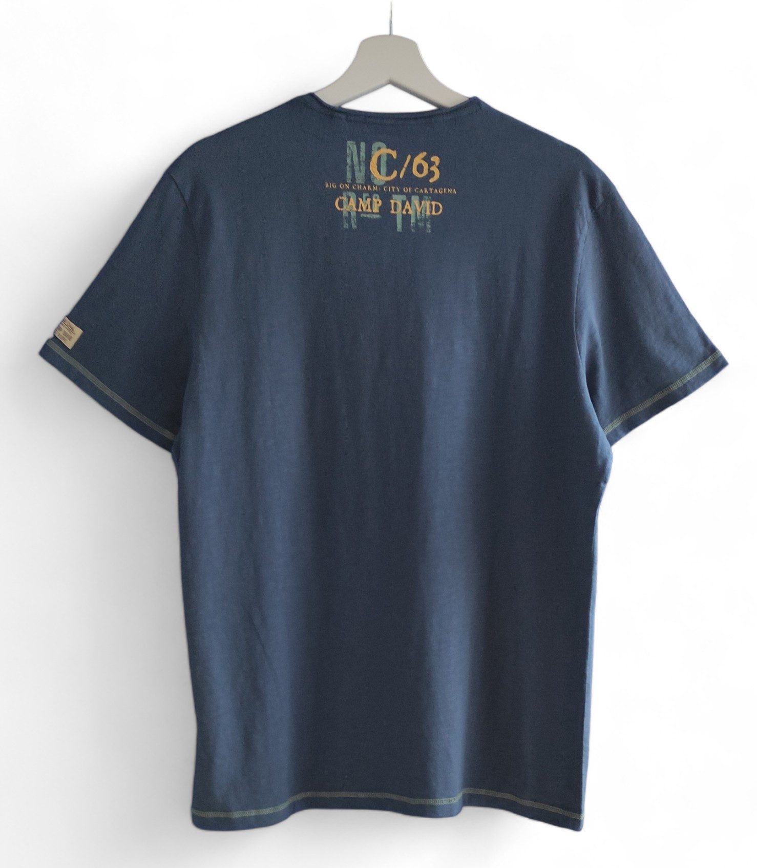 CAMP DAVID T-Shirt mit Vintage Print günstig online kaufen