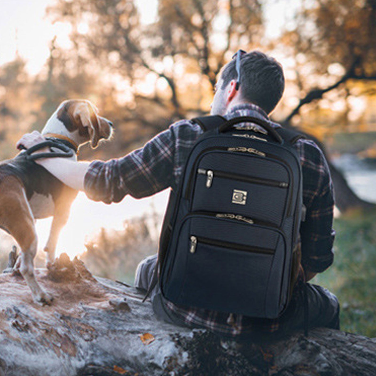 MODFU Laptoprucksack Business Rucksack Schulrucksack groß günstig online kaufen
